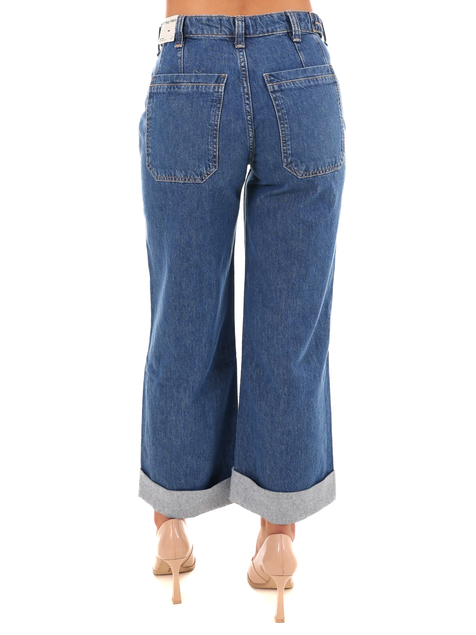 Free People Palmer Cuffed Jean - Image 6