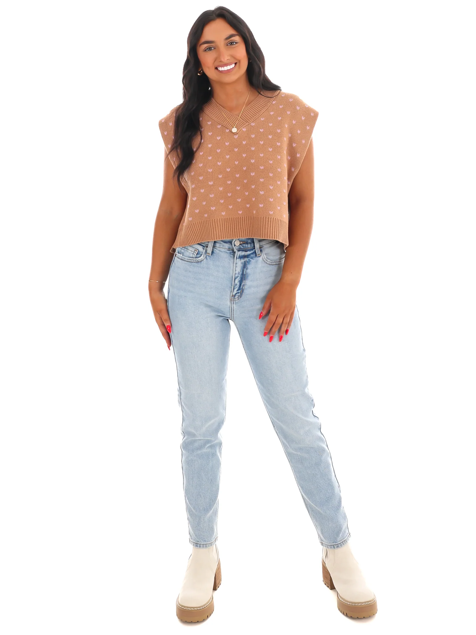 Free People Pattern Easy Street Vest - Image 2