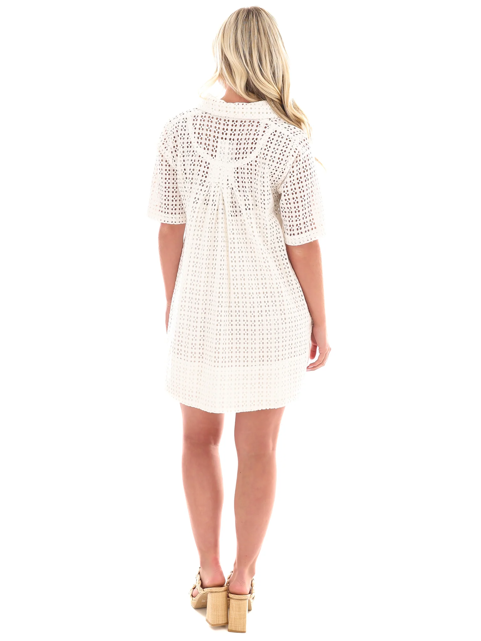 Free People Remino Eyelet Mini Dress - Image 7