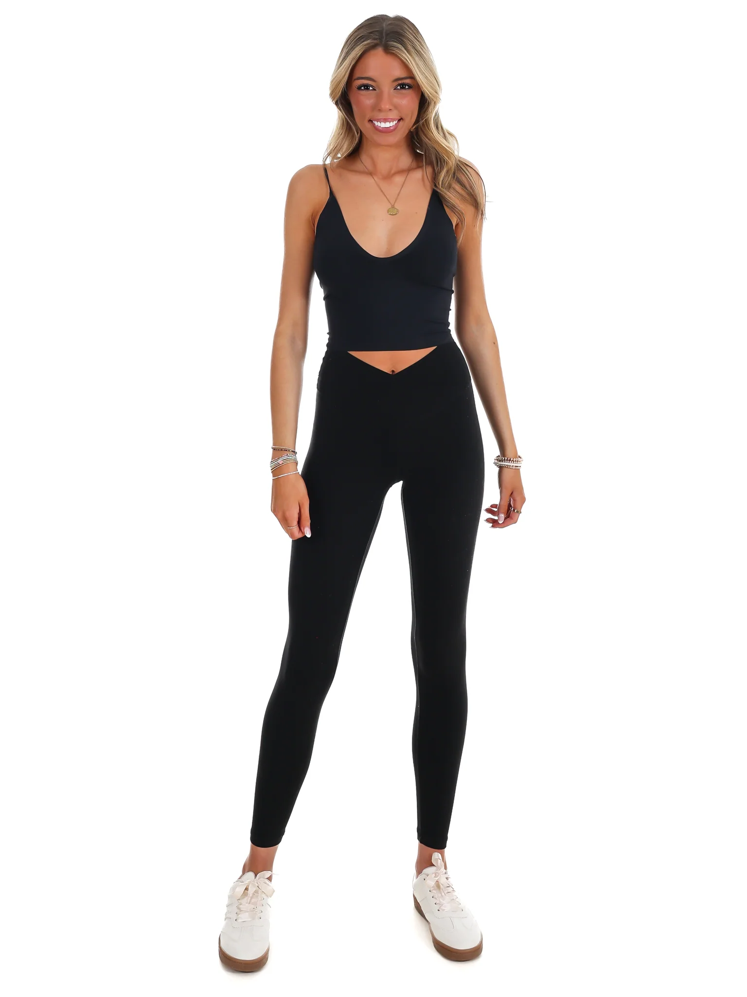 Free People Round Two Skinny Strap Cami Tank - Image 9