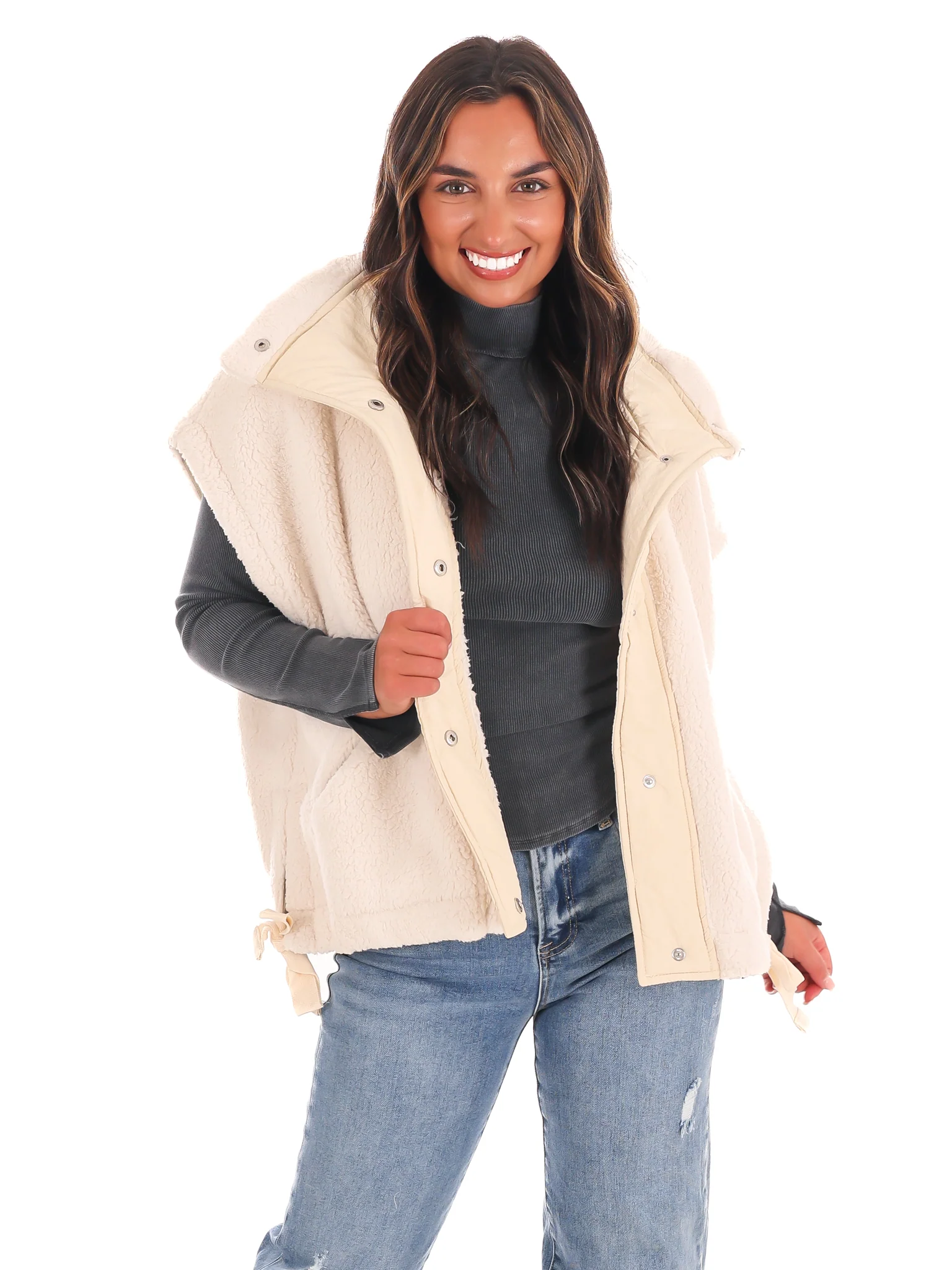 Free People Scout It Out Fleece Vest - Image 5