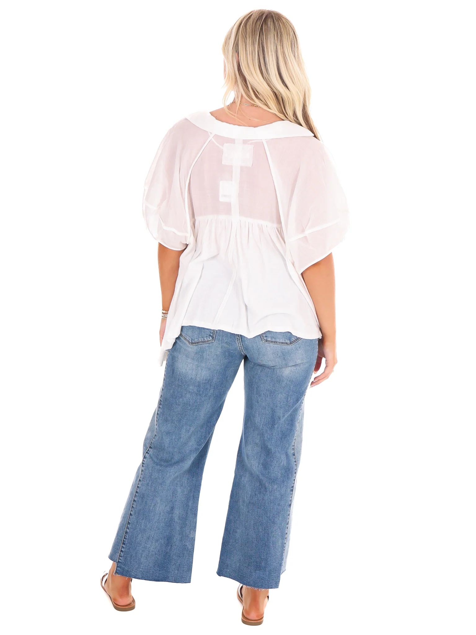 Free People Sunray Babydoll Top - Image 7