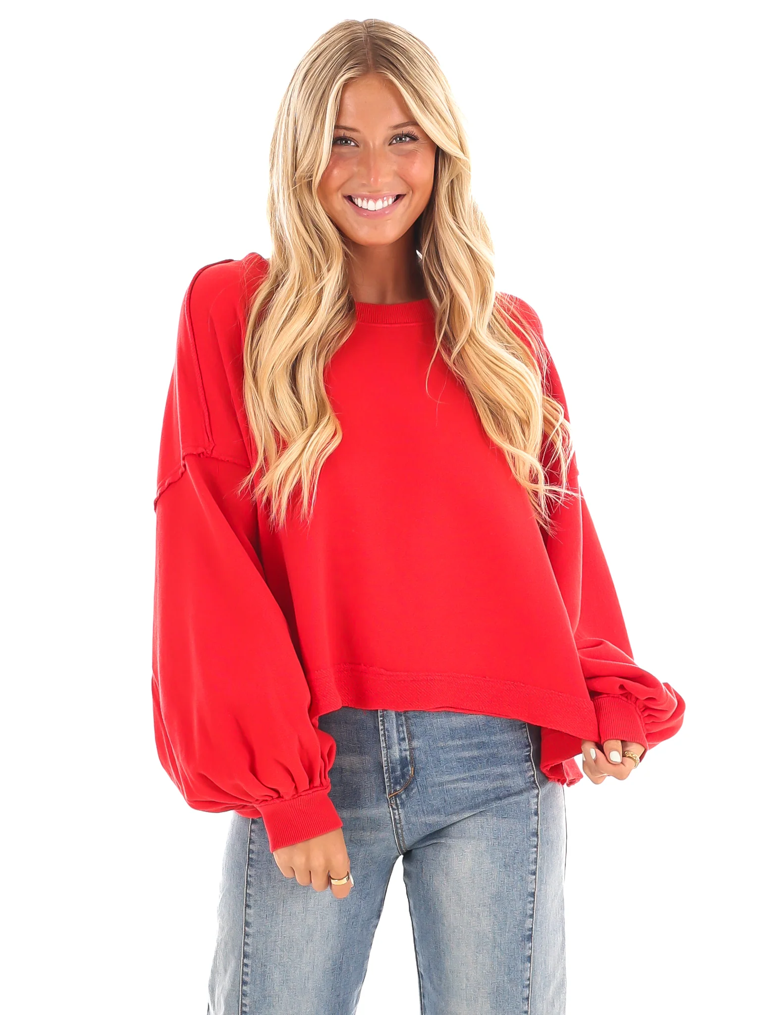 Free People Trish Sweatshirt - Image 18