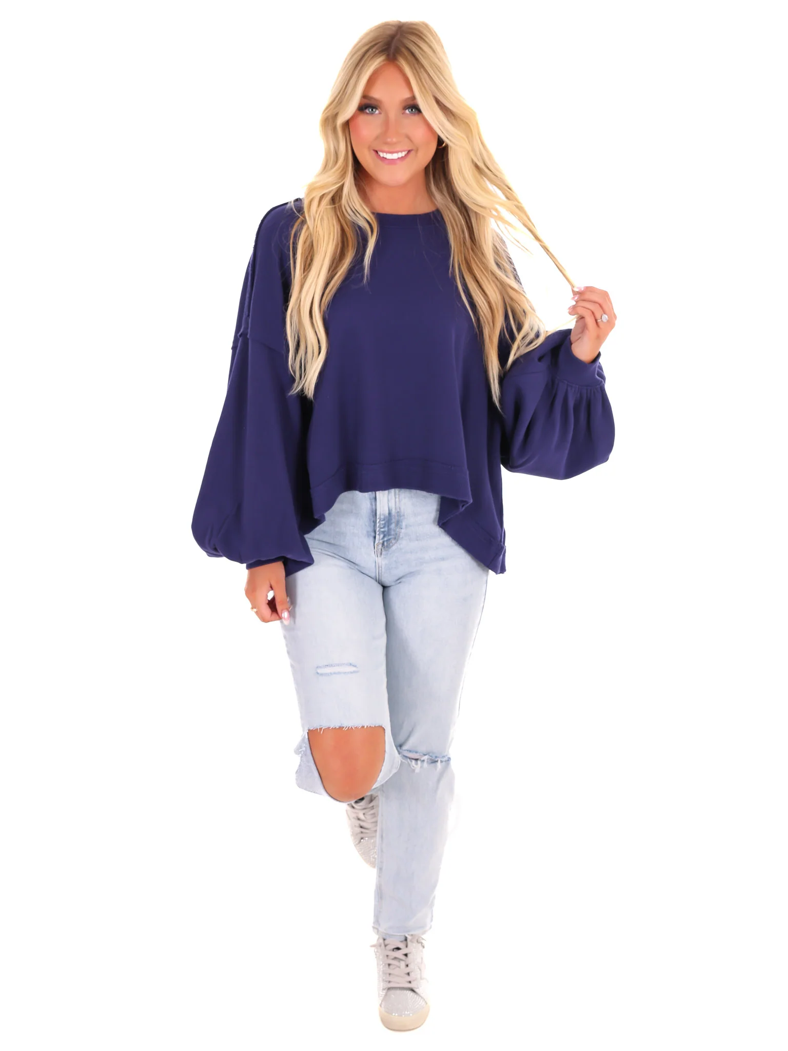 Free People Trish Sweatshirt - Image 4