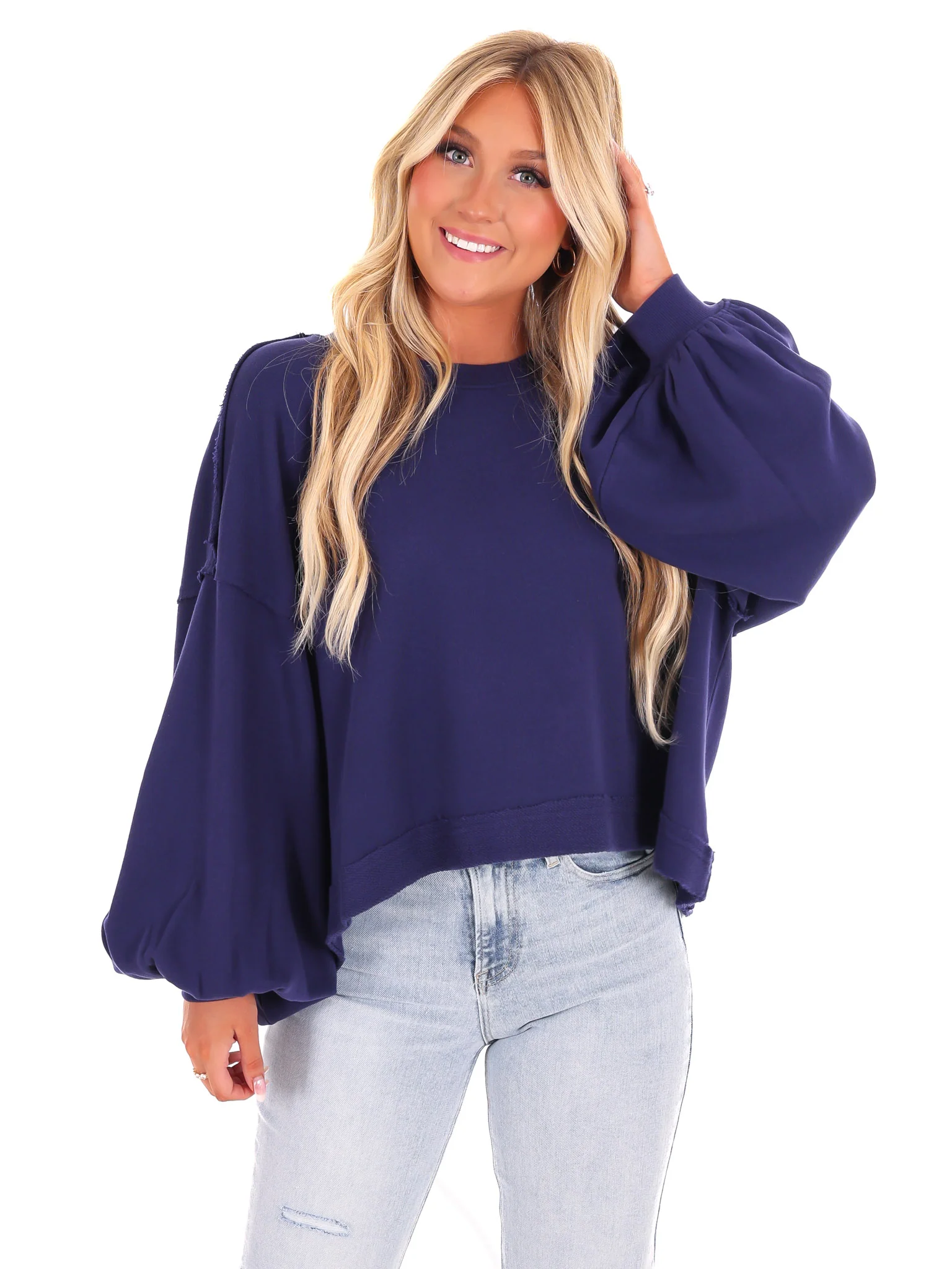 Free People Trish Sweatshirt - Image 5