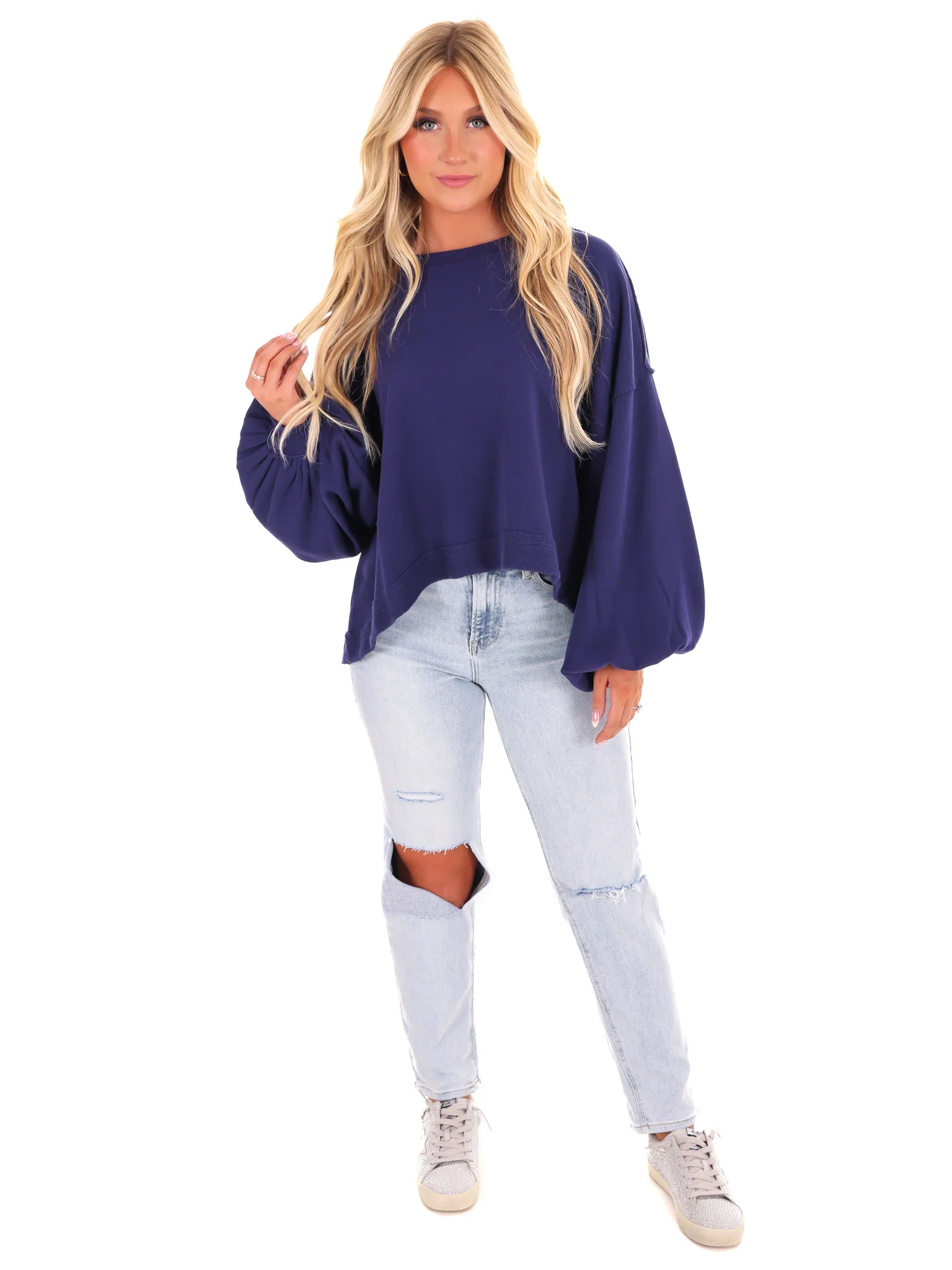 Free People Trish Sweatshirt - Image 6