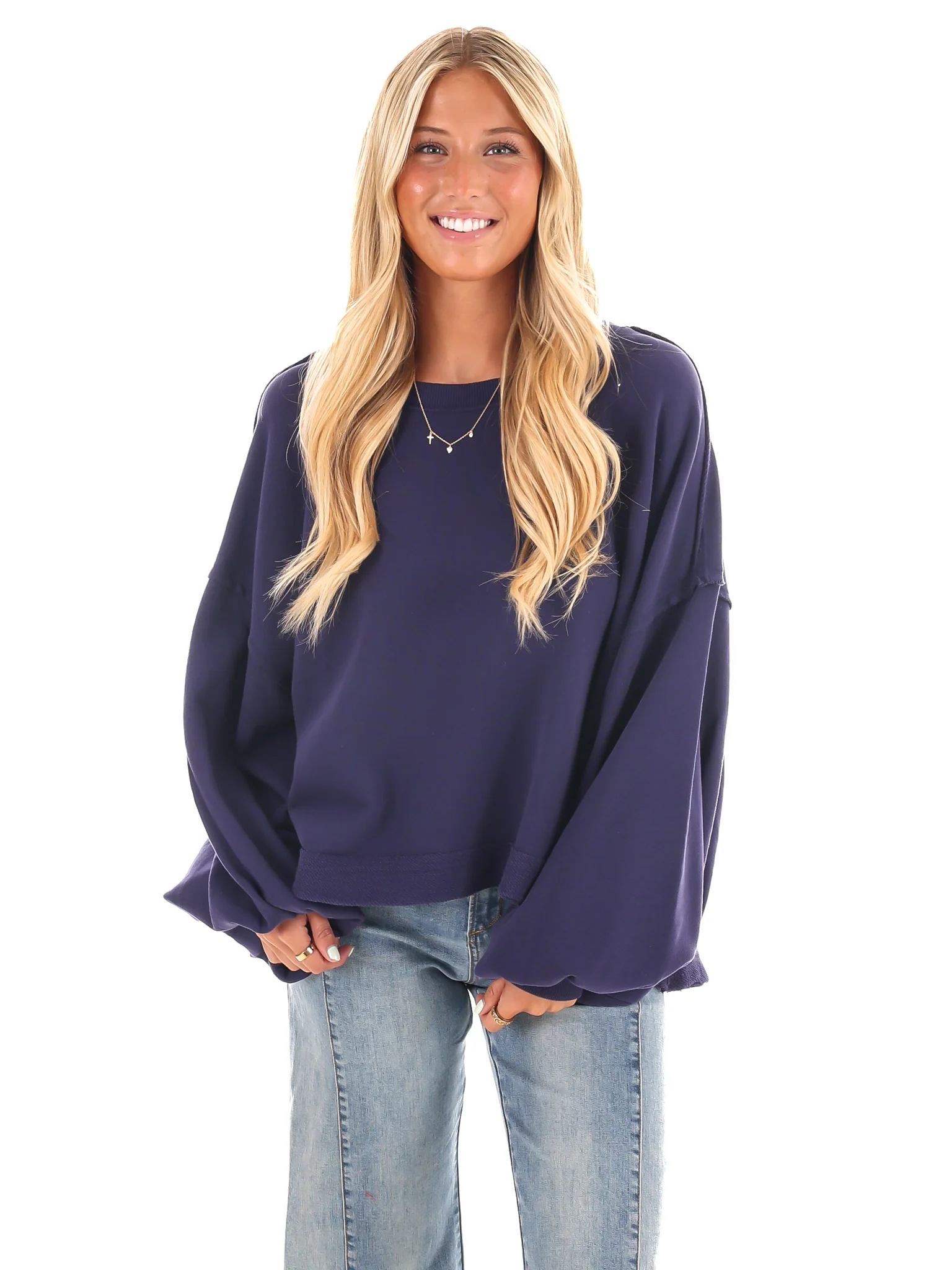 Free People Trish Sweatshirt - Image 8