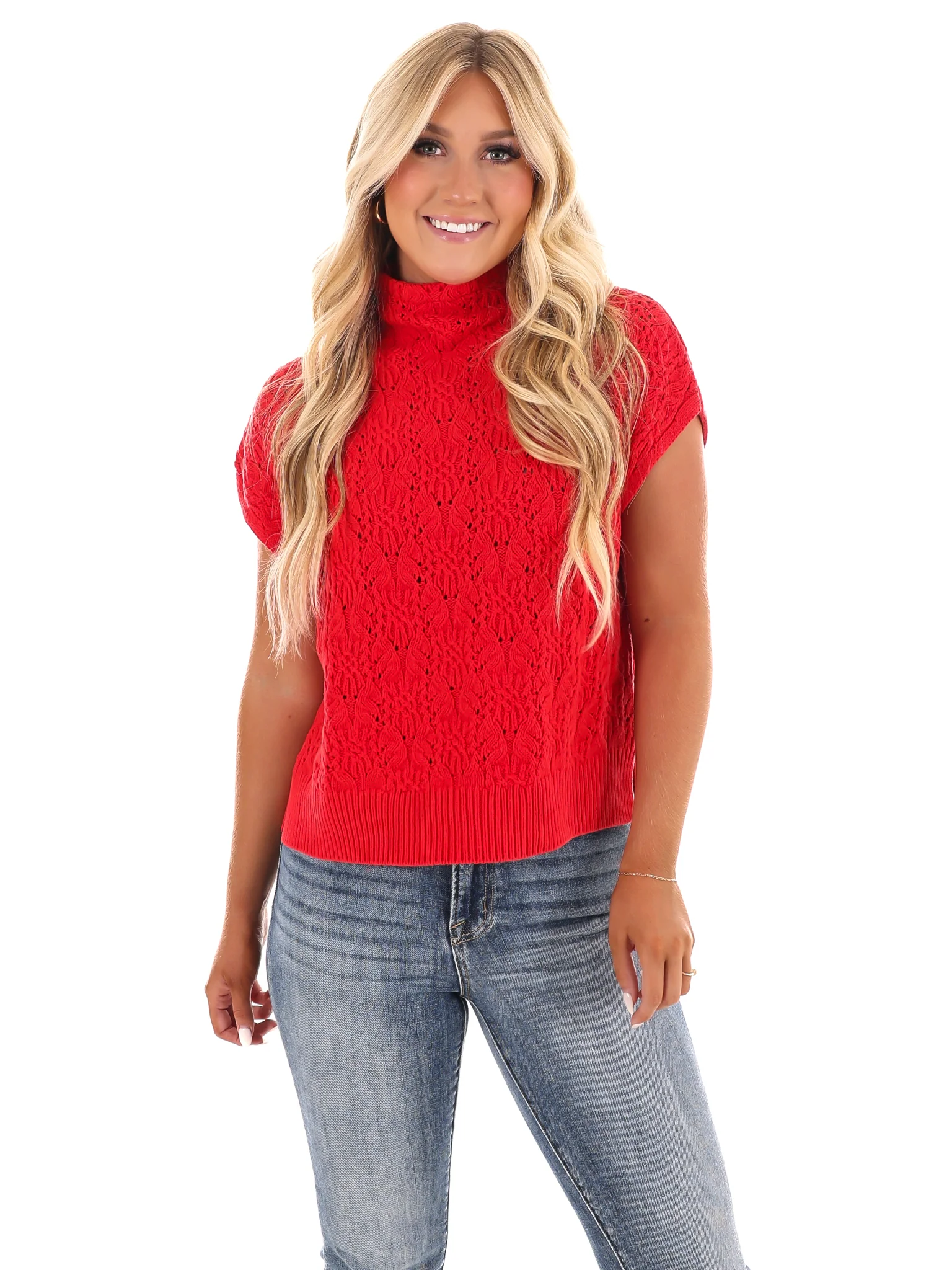 Free People Vickie Mock Neck Sweater - Image 5
