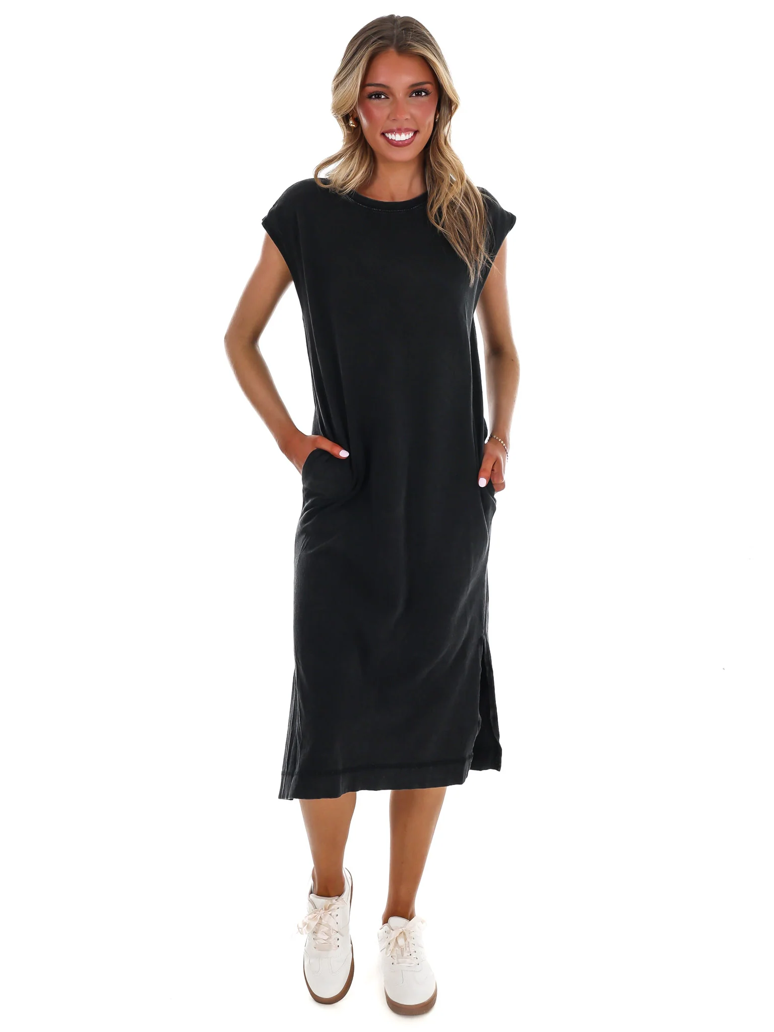 Free Spirit Mineral Wash Midi Dress - Image 2