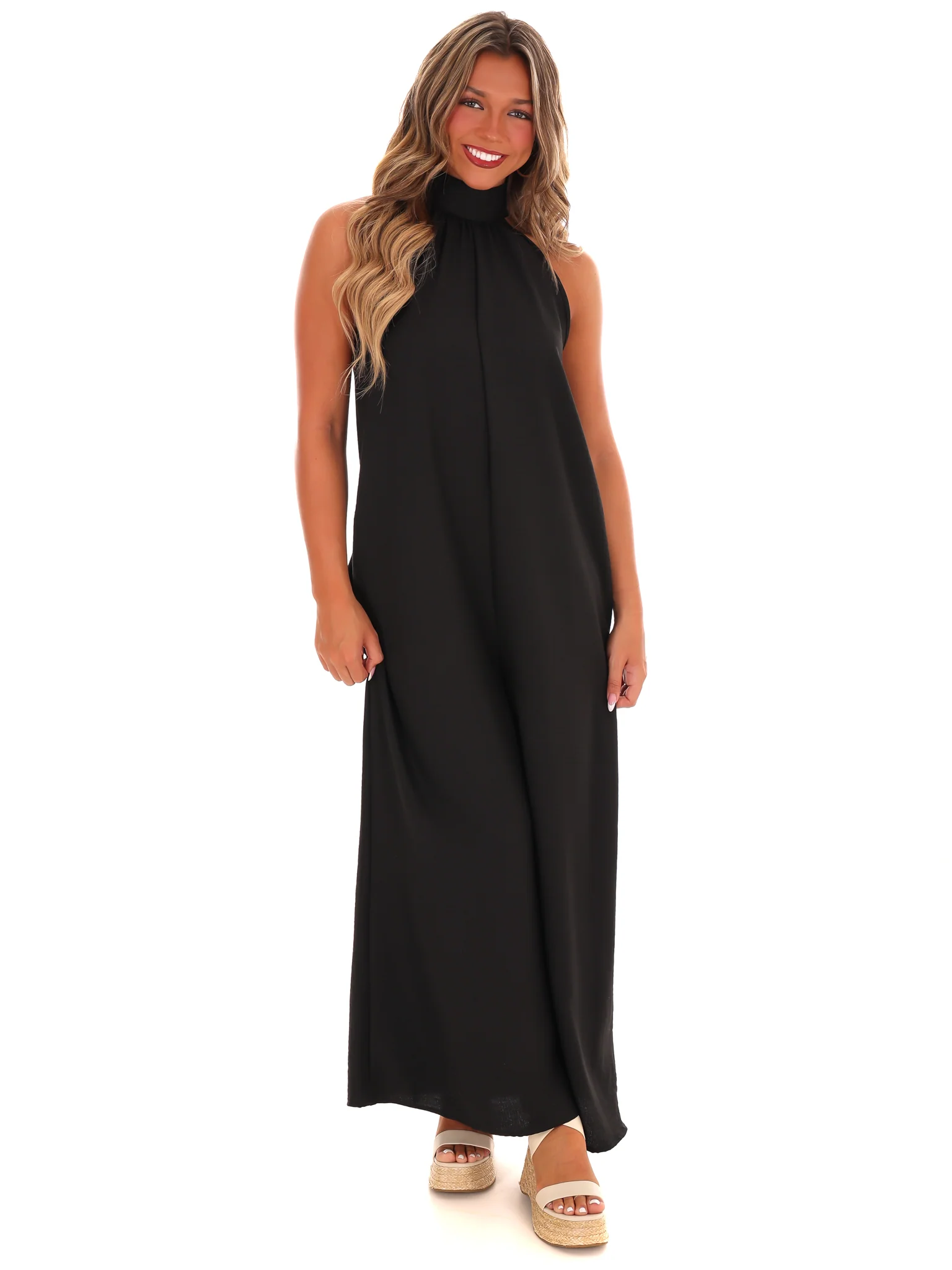Free to Be Me Halter Jumpsuit - Image 4
