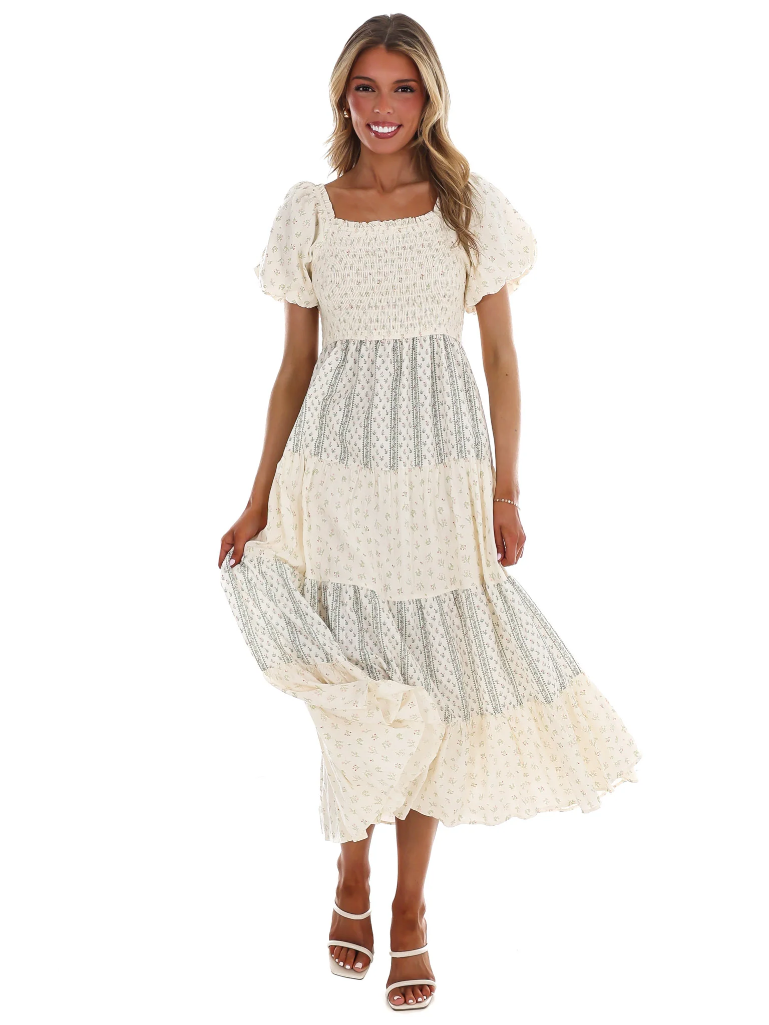 Fresh Pick Floral Midi Dress