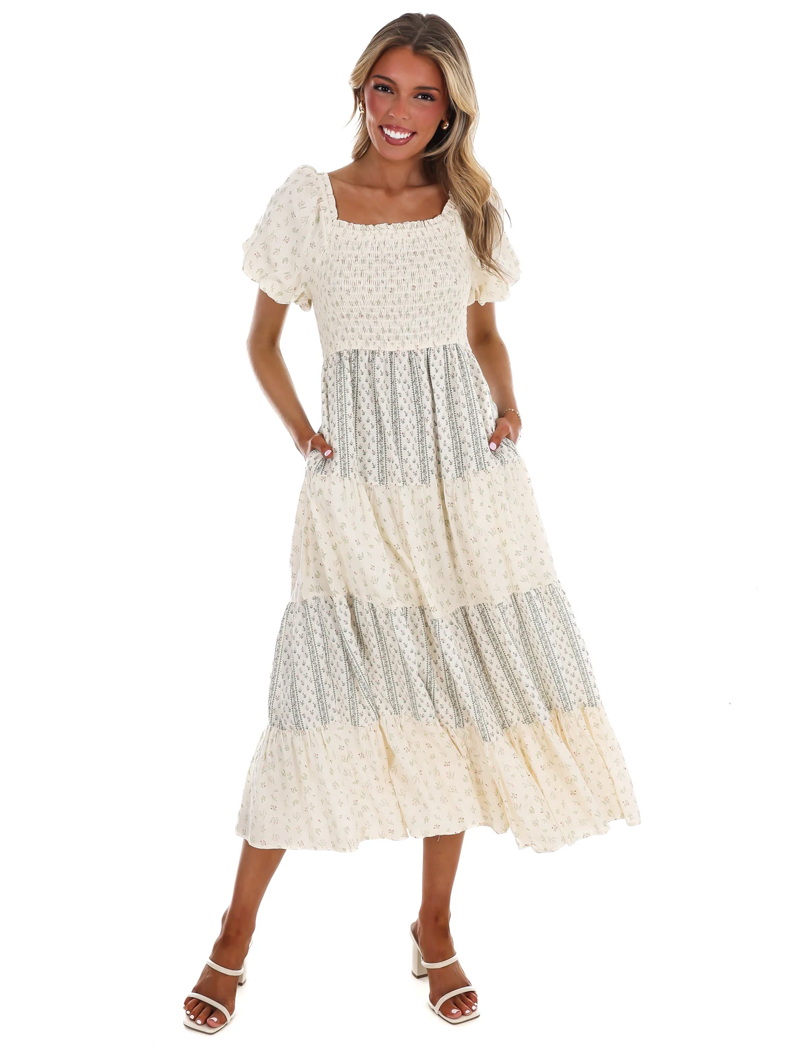 Fresh Pick Floral Midi Dress - Image 2