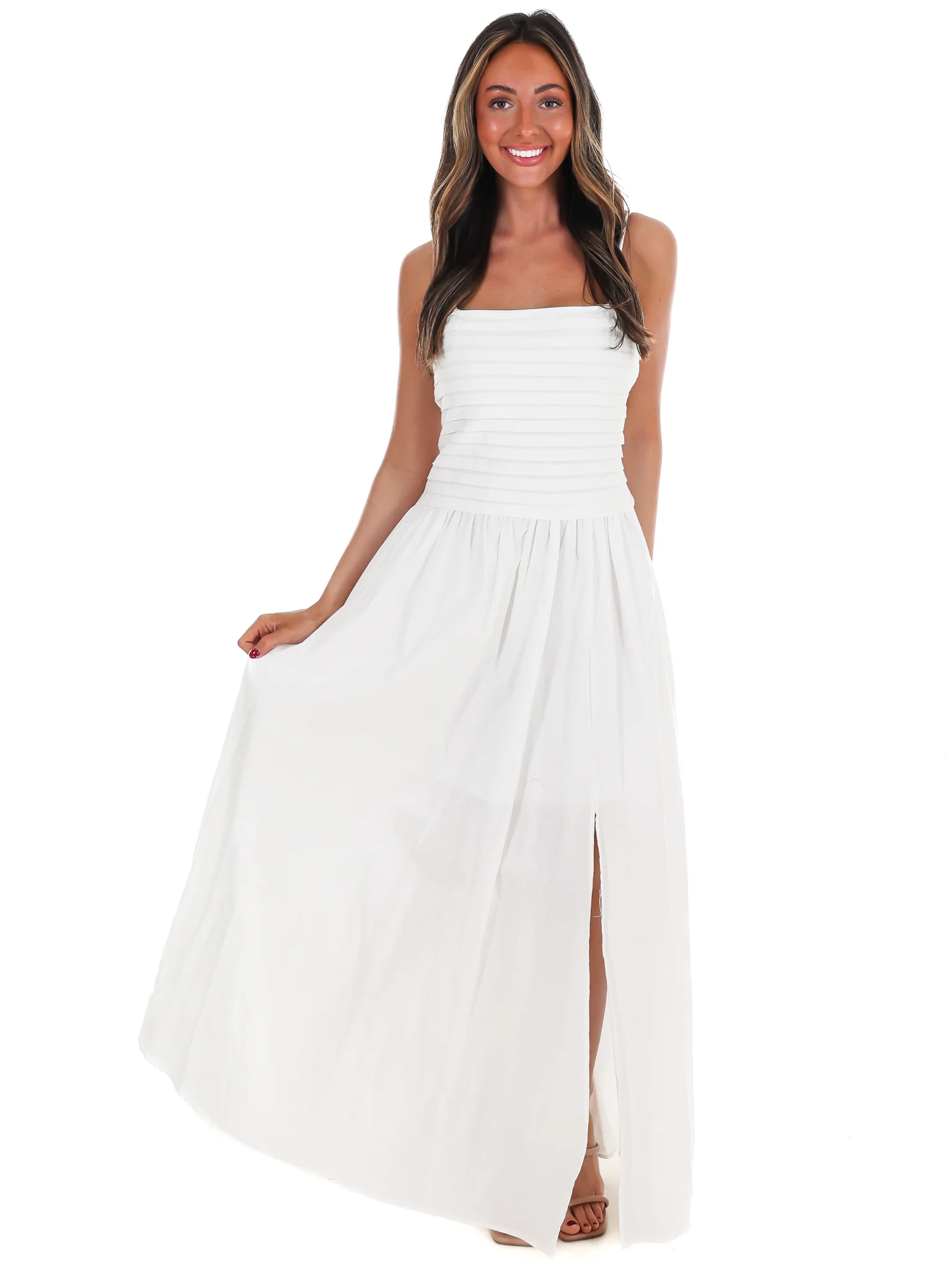 Fresh Take Ruched Maxi Dress - Image 10