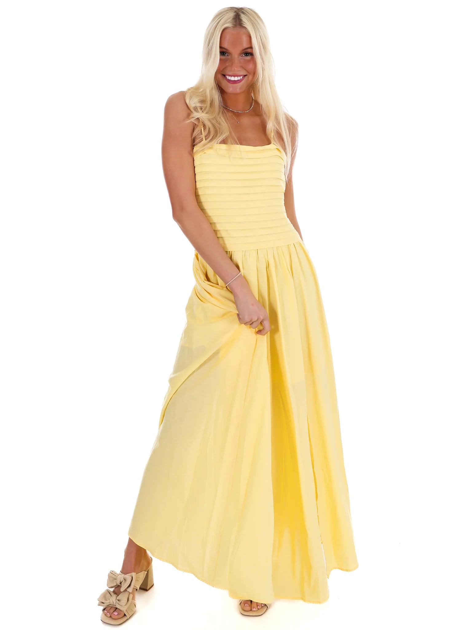 Fresh Take Ruched Maxi Dress - Image 11