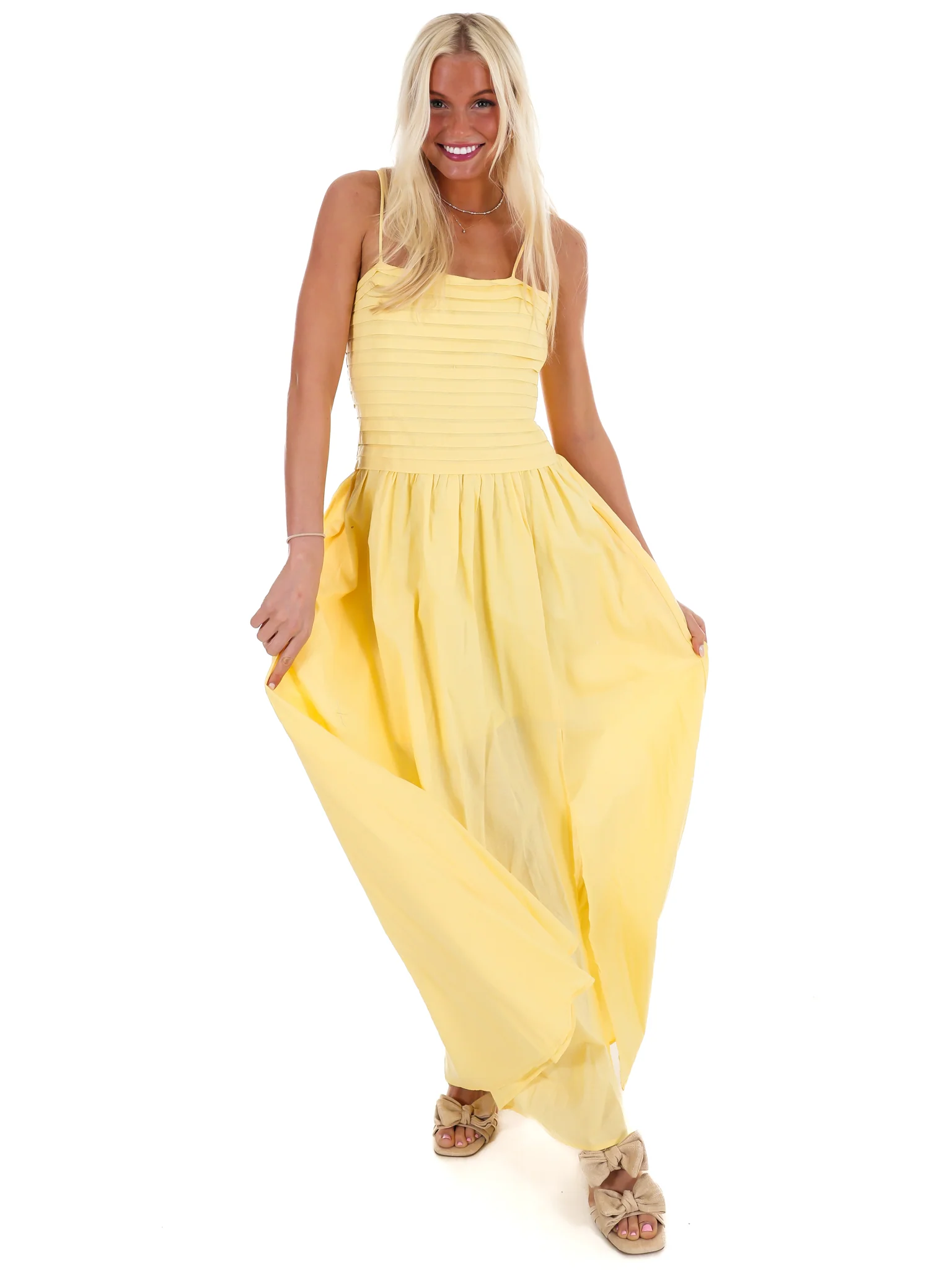 Fresh Take Ruched Maxi Dress - Image 17