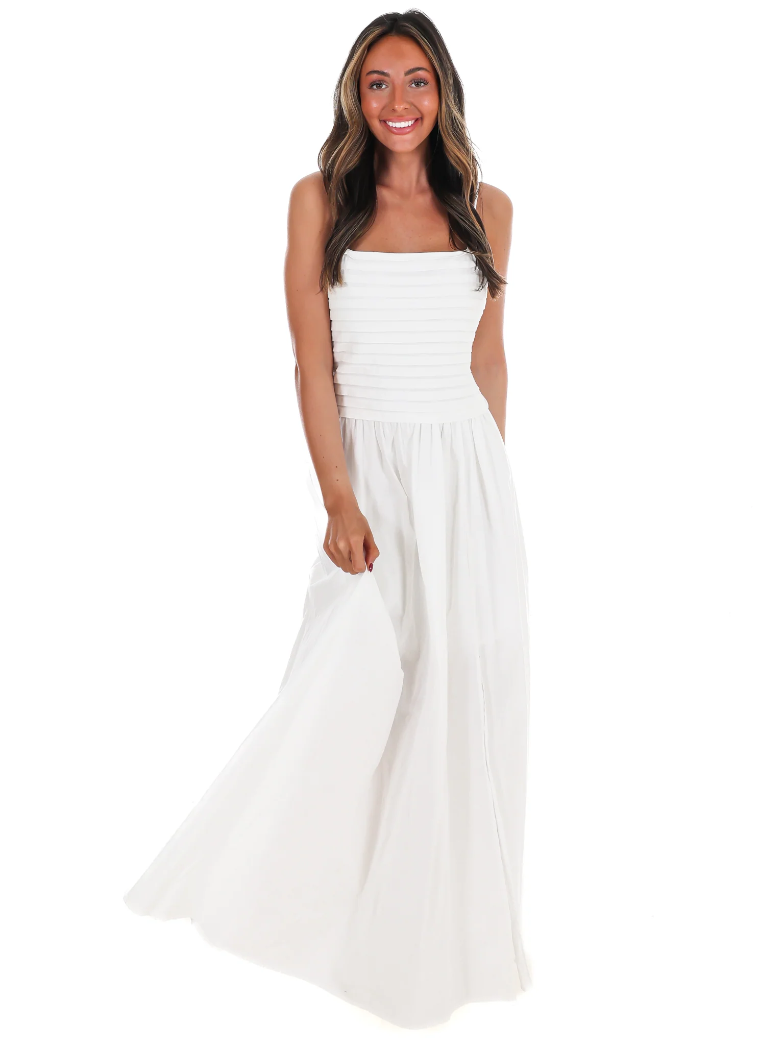 Fresh Take Ruched Maxi Dress - Image 19
