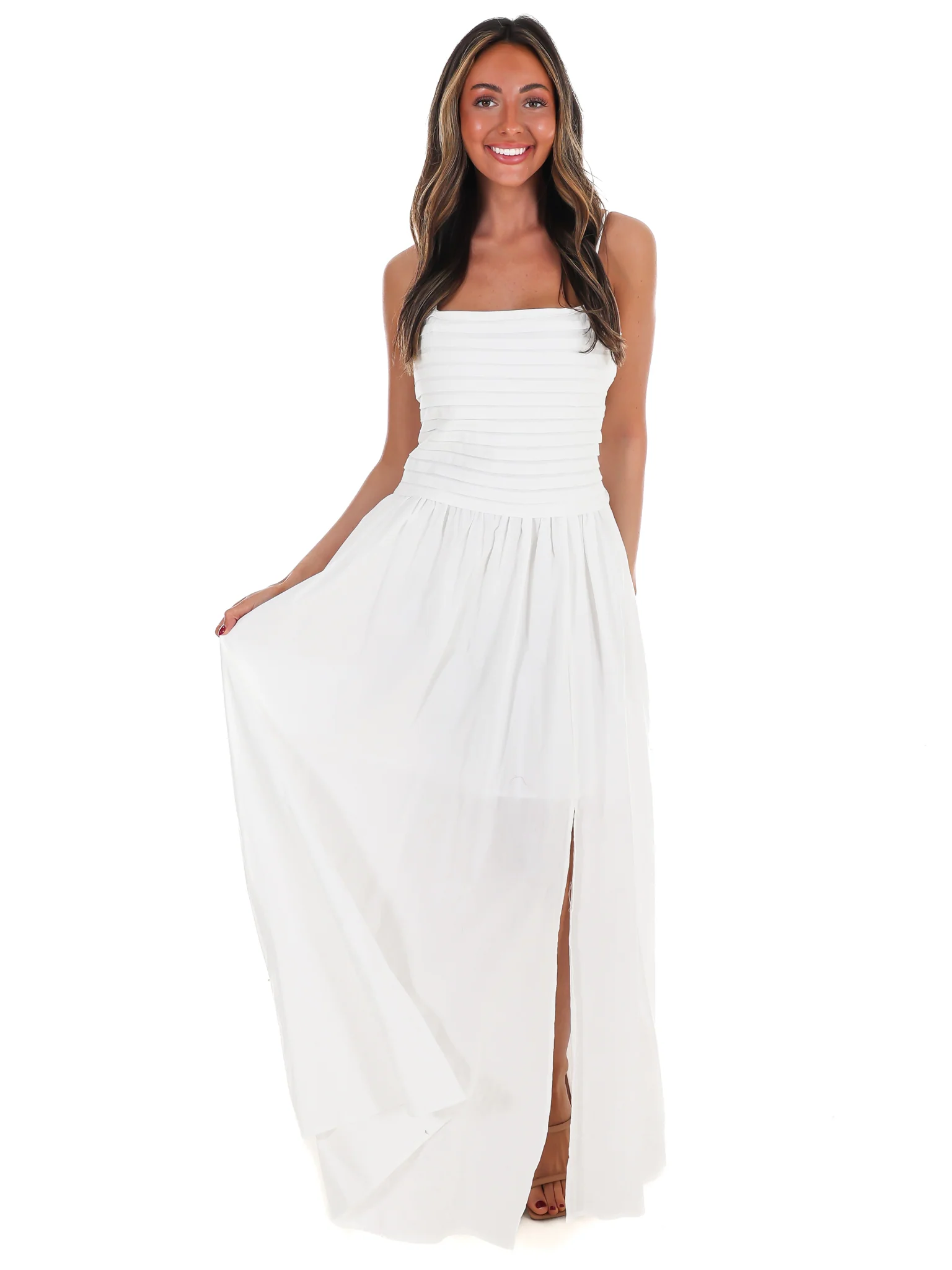 Fresh Take Ruched Maxi Dress - Image 21
