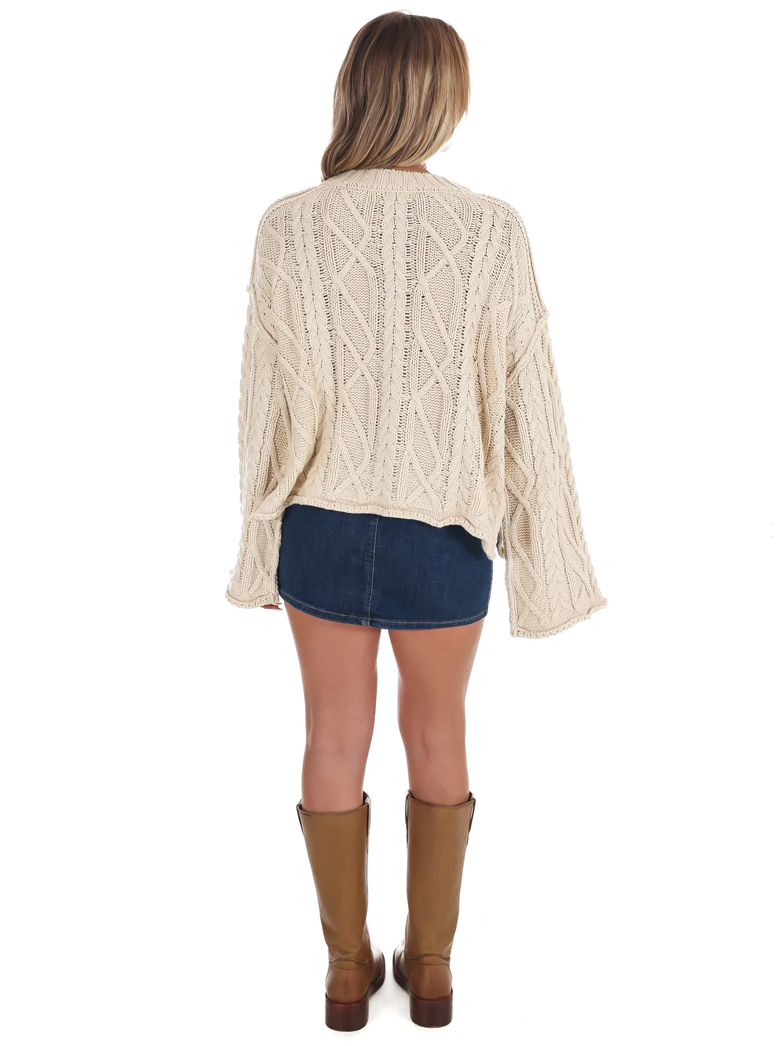 Frost Kiss Cable Knit Sweater - Image 14