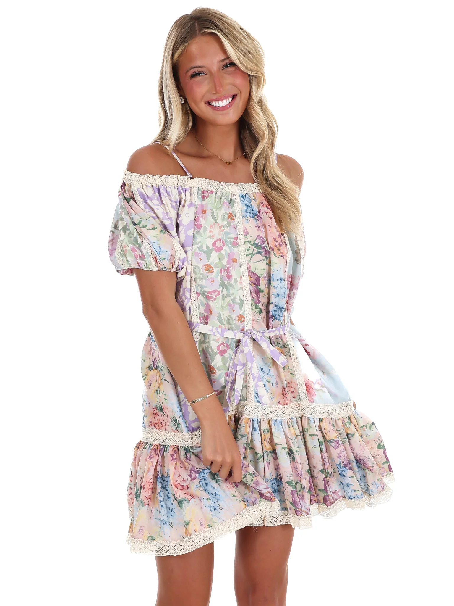 Full of Wonder Multicolor Mini Dress - Image 5