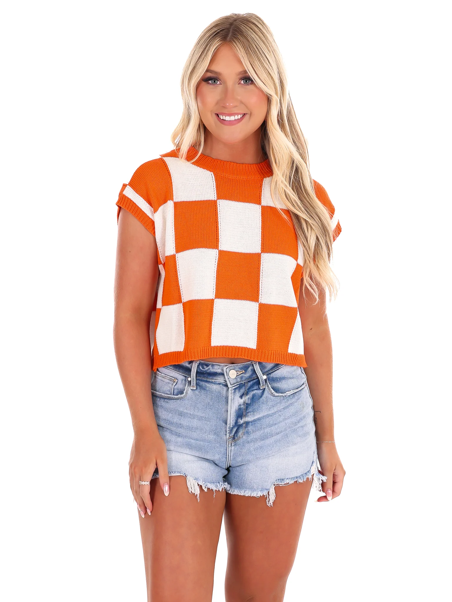 Gameday Grid Sweater Vest - Image 8
