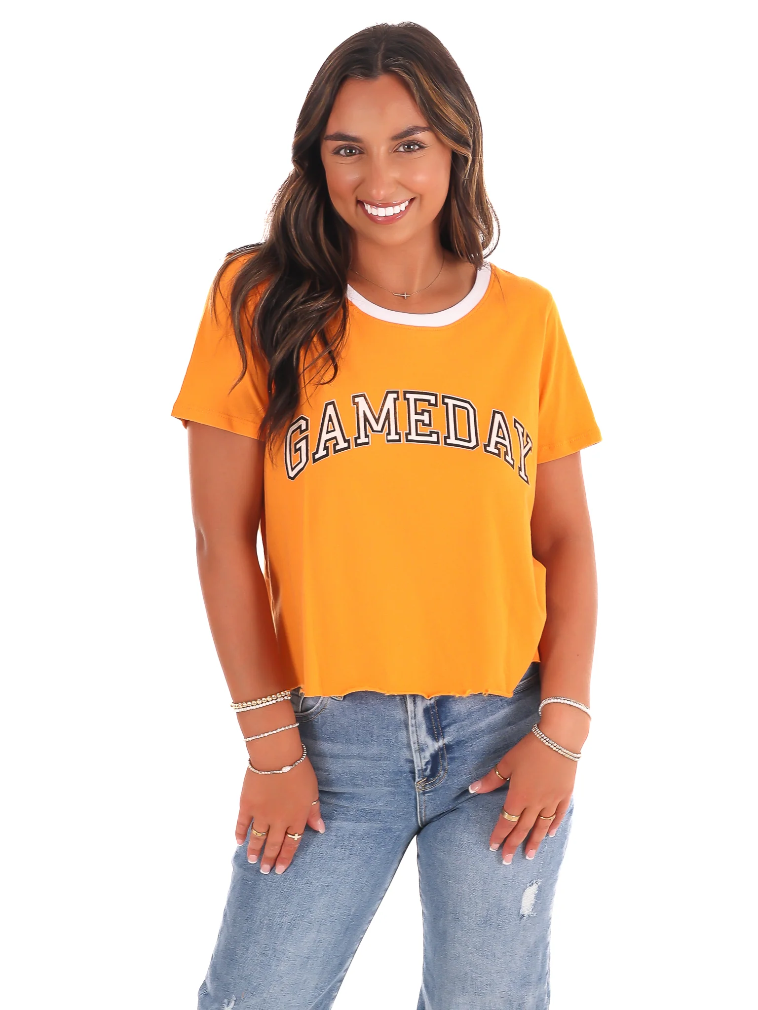 Gameday Tennessee Crop Tee - Image 5