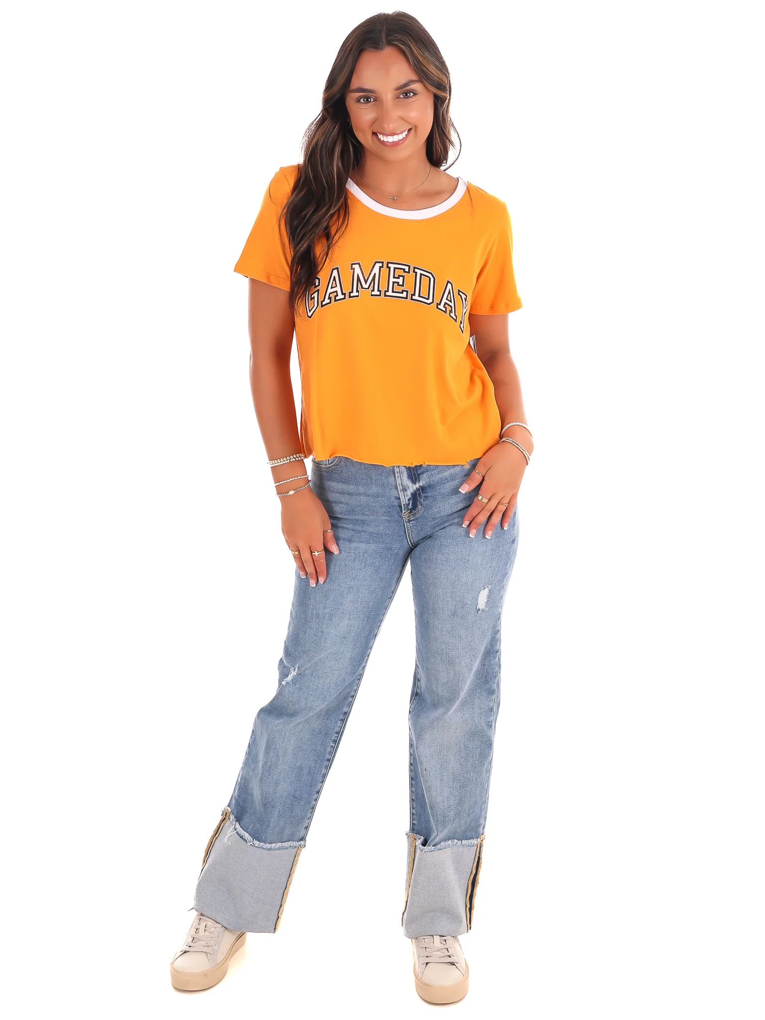 Gameday Tennessee Crop Tee - Image 6