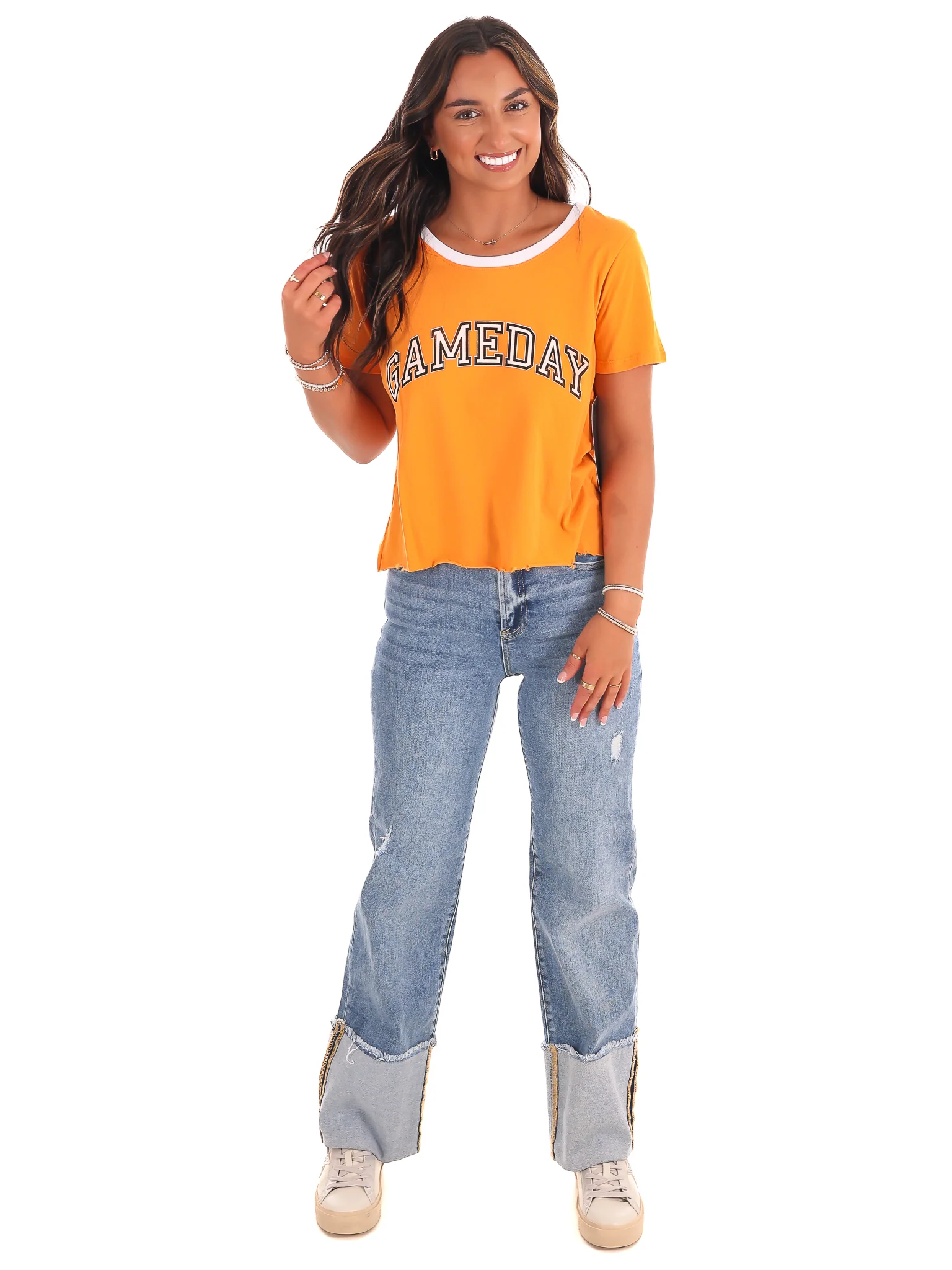 Gameday Tennessee Crop Tee - Image 8