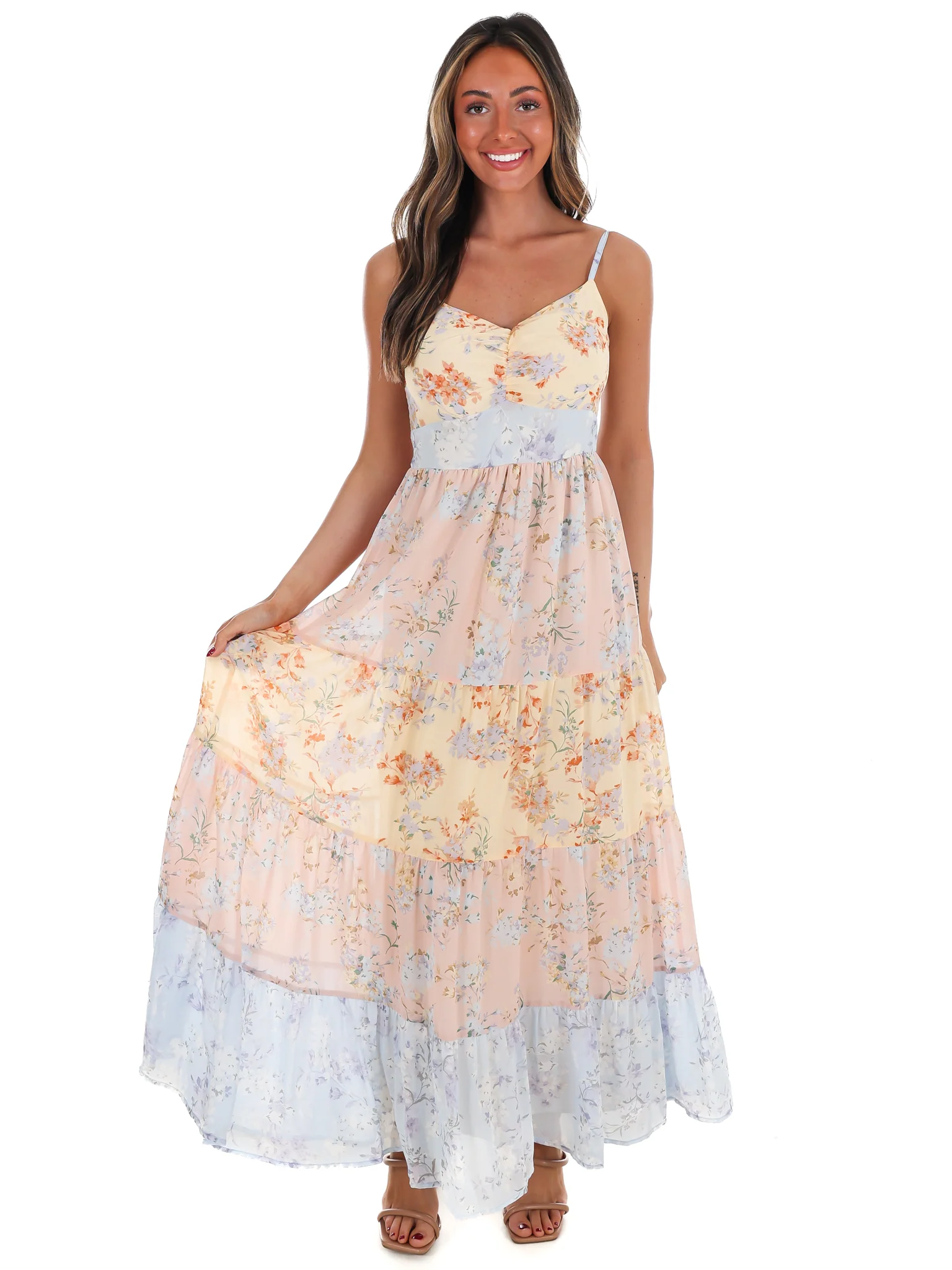 Garden Party Floral Maxi Dress - Image 3