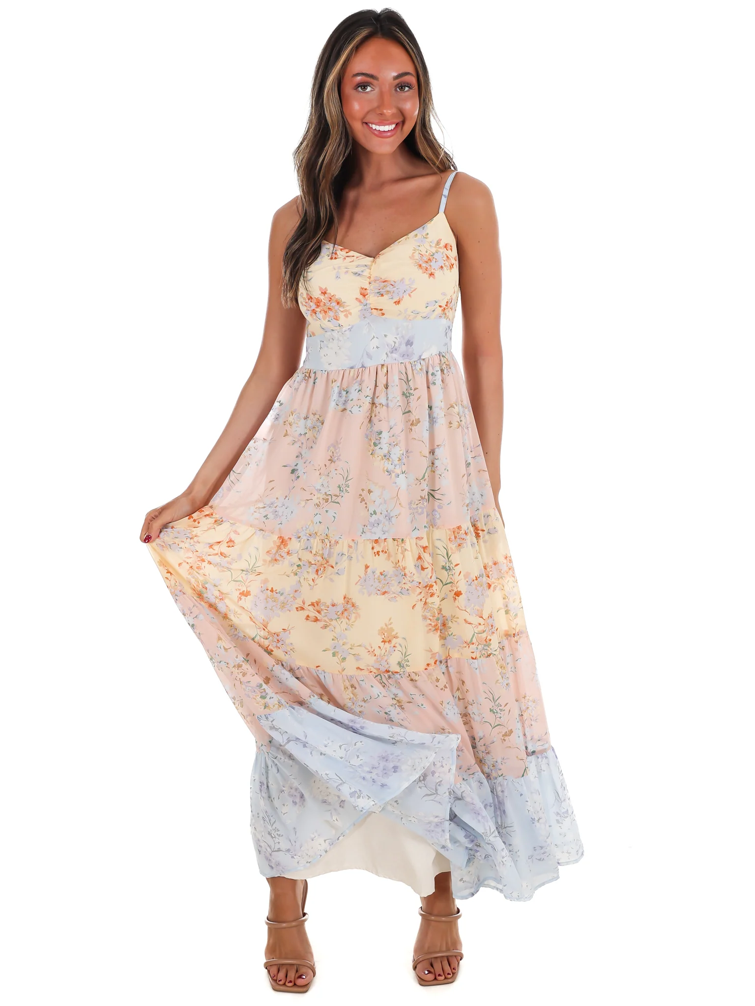Garden Party Floral Maxi Dress - Image 6