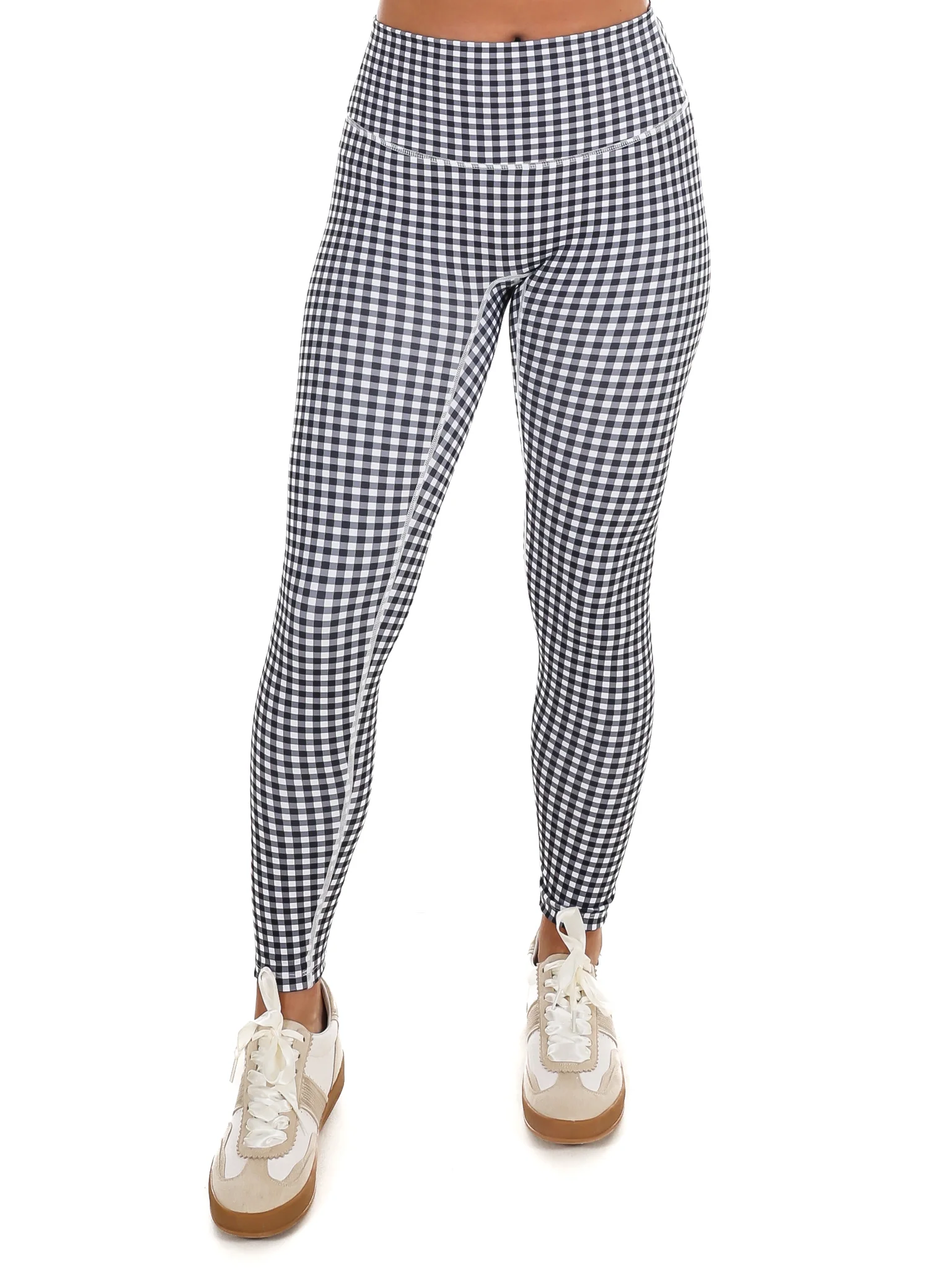 Gingham Glow High Rise Leggings - Image 5