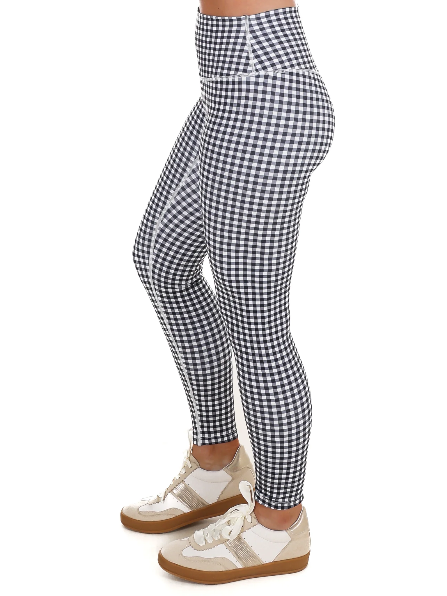 Gingham Glow High Rise Leggings - Image 6