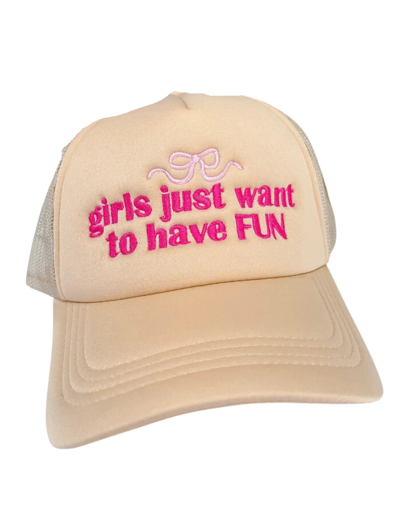 Girls Just Want to Have Fun Trucker Hat - Image 4