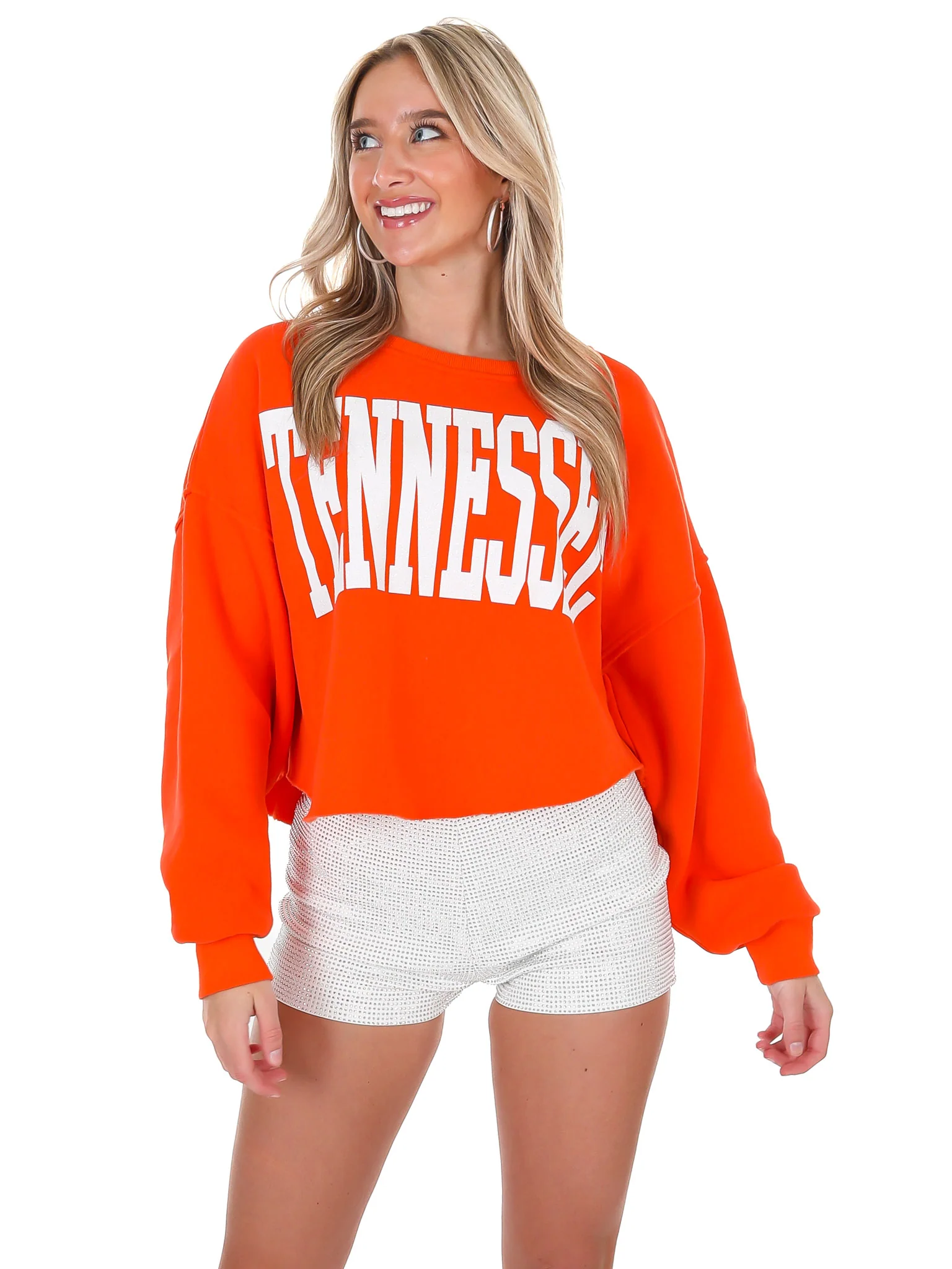 Glitter Tennessee Crop Sweatshirt - Image 7