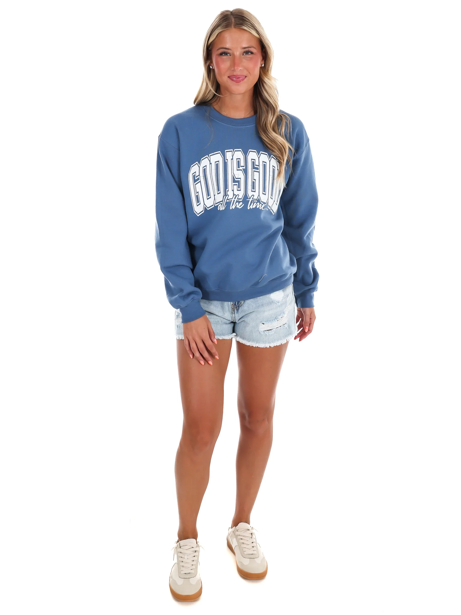 God is Good Sweatshirt - Image 4