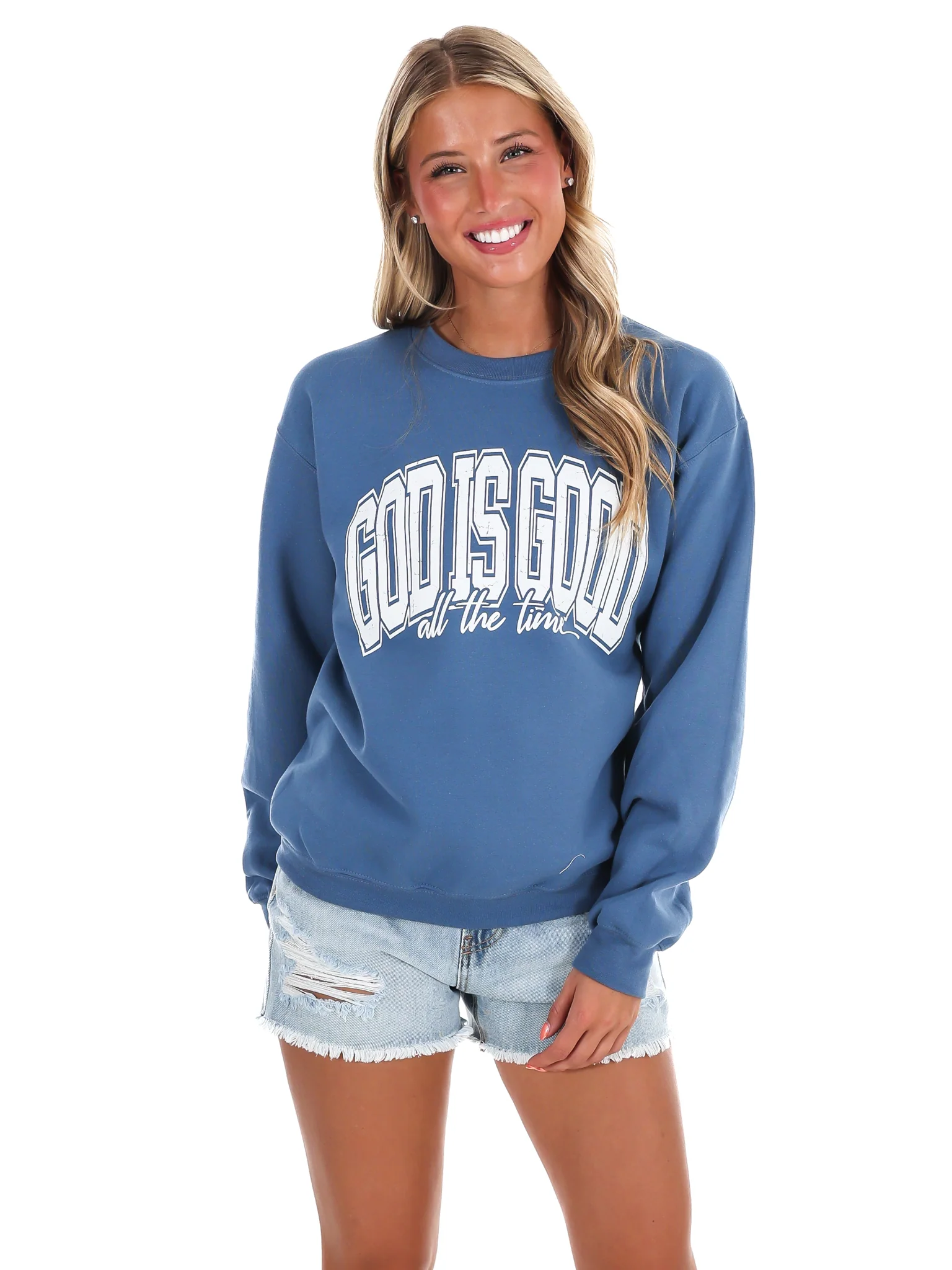 God is Good Sweatshirt - Image 5