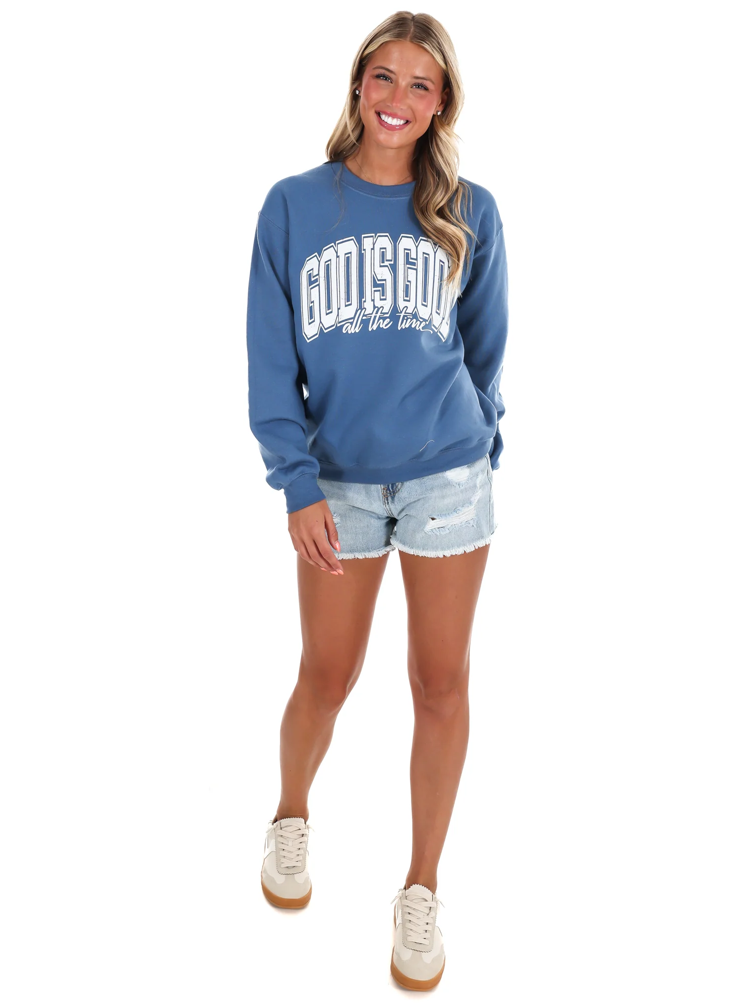 God is Good Sweatshirt - Image 6
