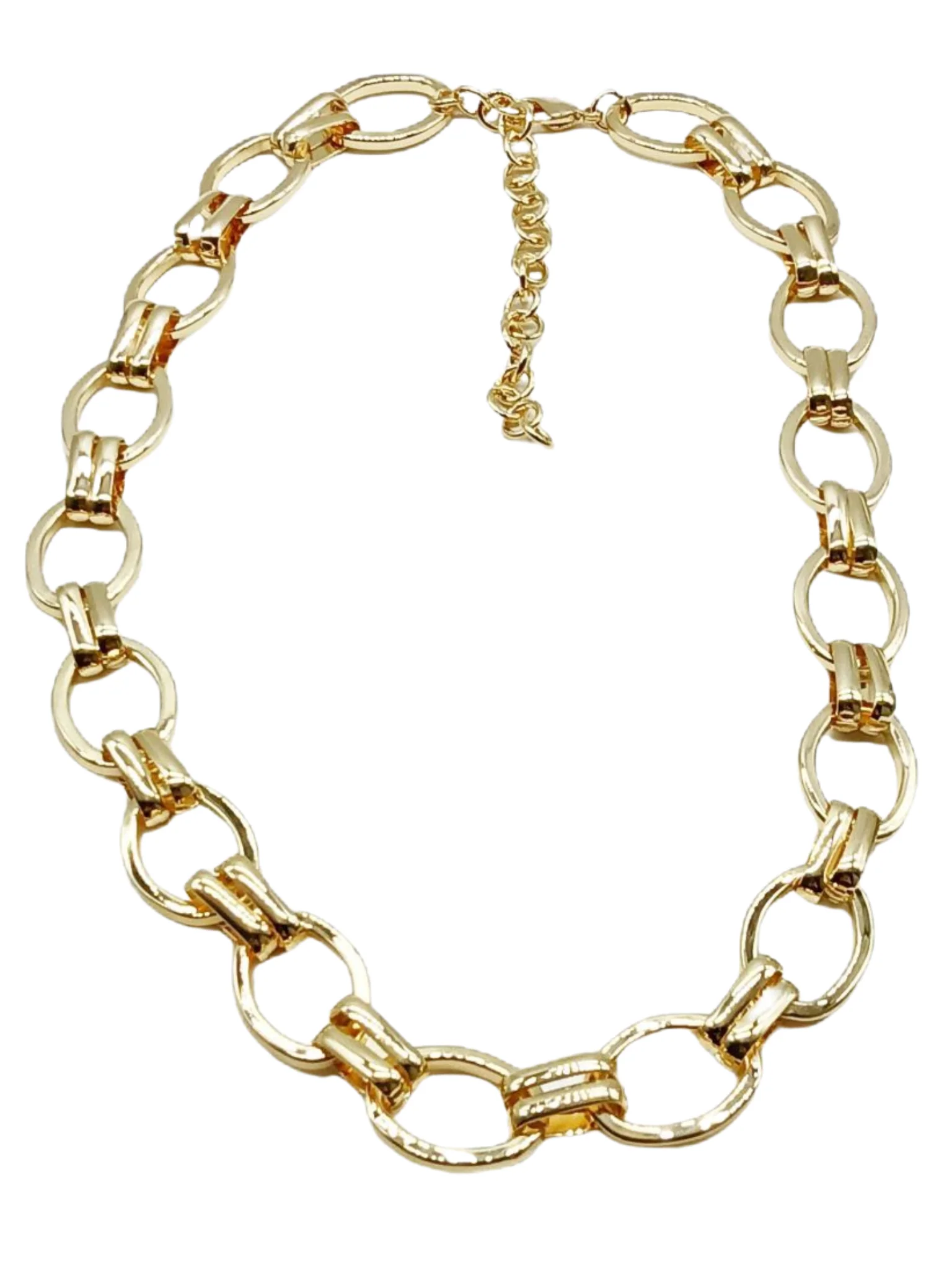 Gold Dipped Large Chainlink Necklace