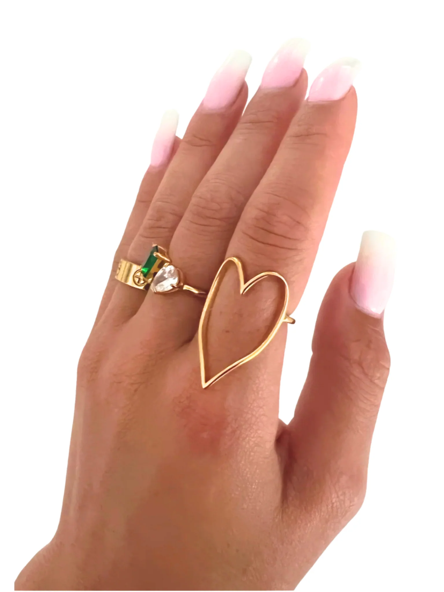 Gold Heart Ring