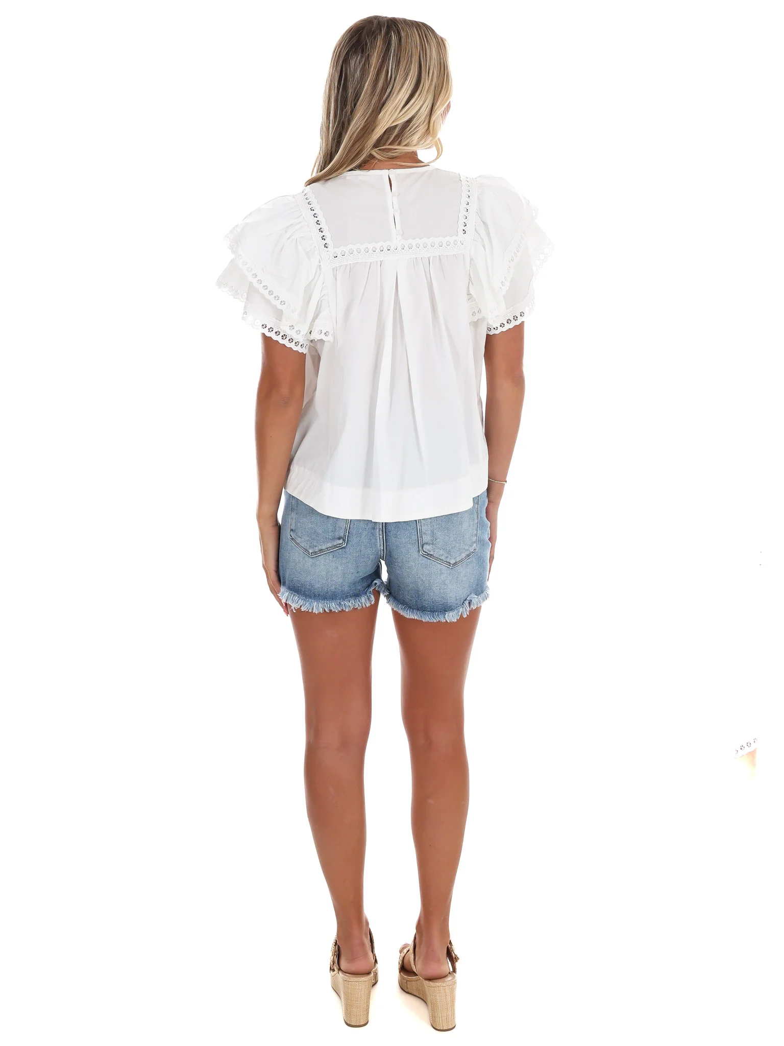 Golden Hour Poplin Top - Image 13