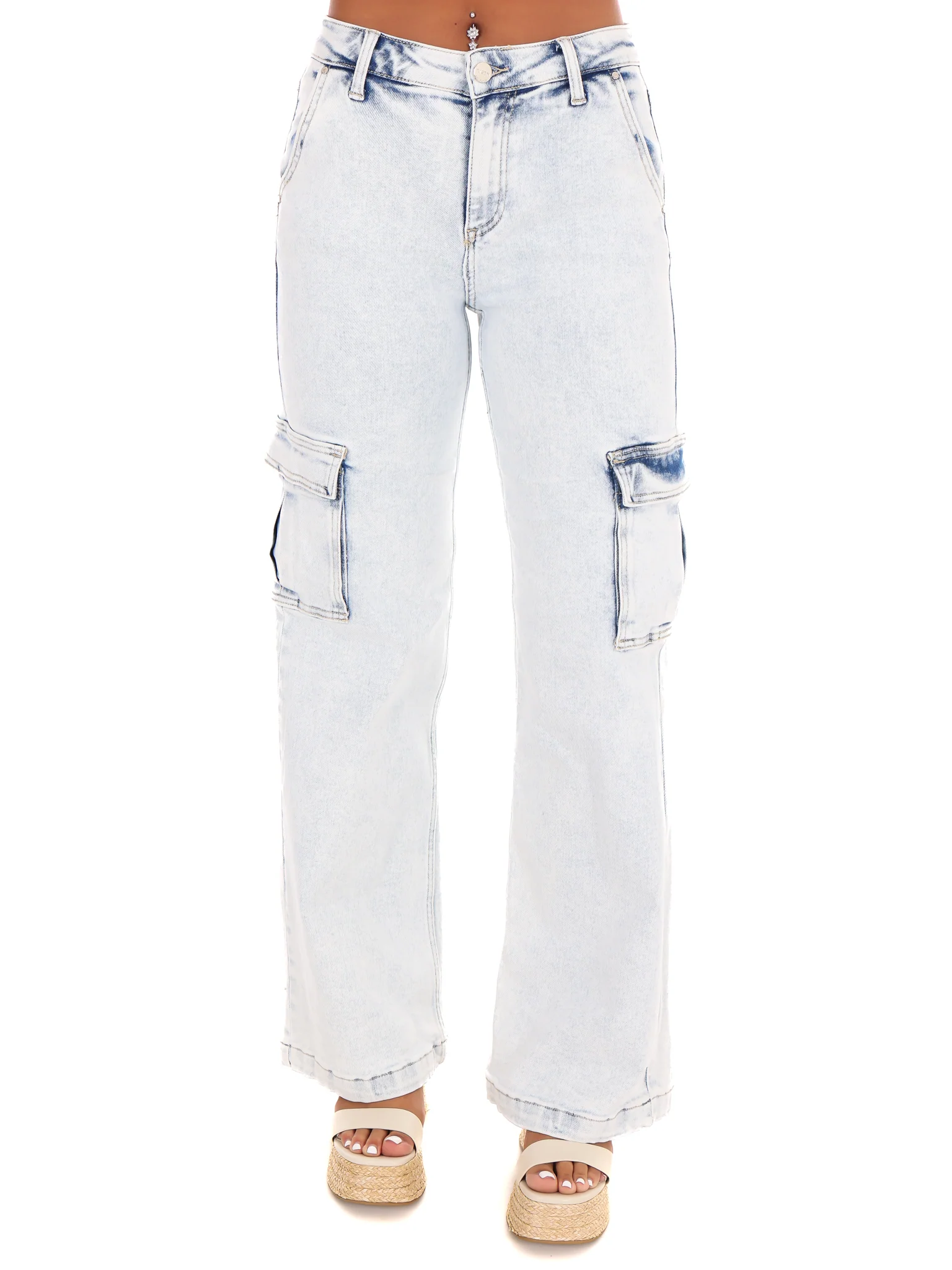 Goodbye Looks Good Cargo Jeans - Image 2