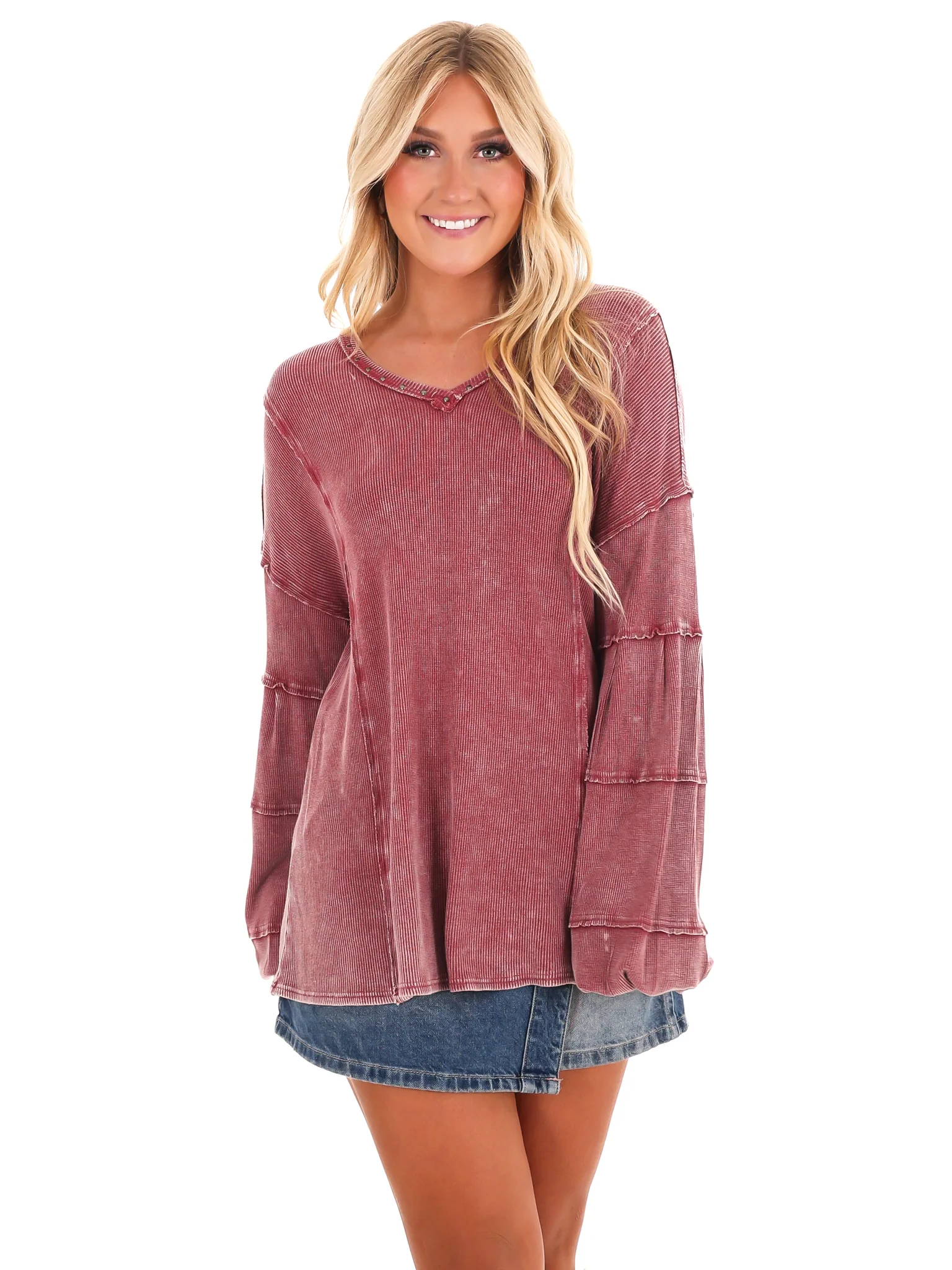 Grit and Grace Mineral Wash Top - Image 5
