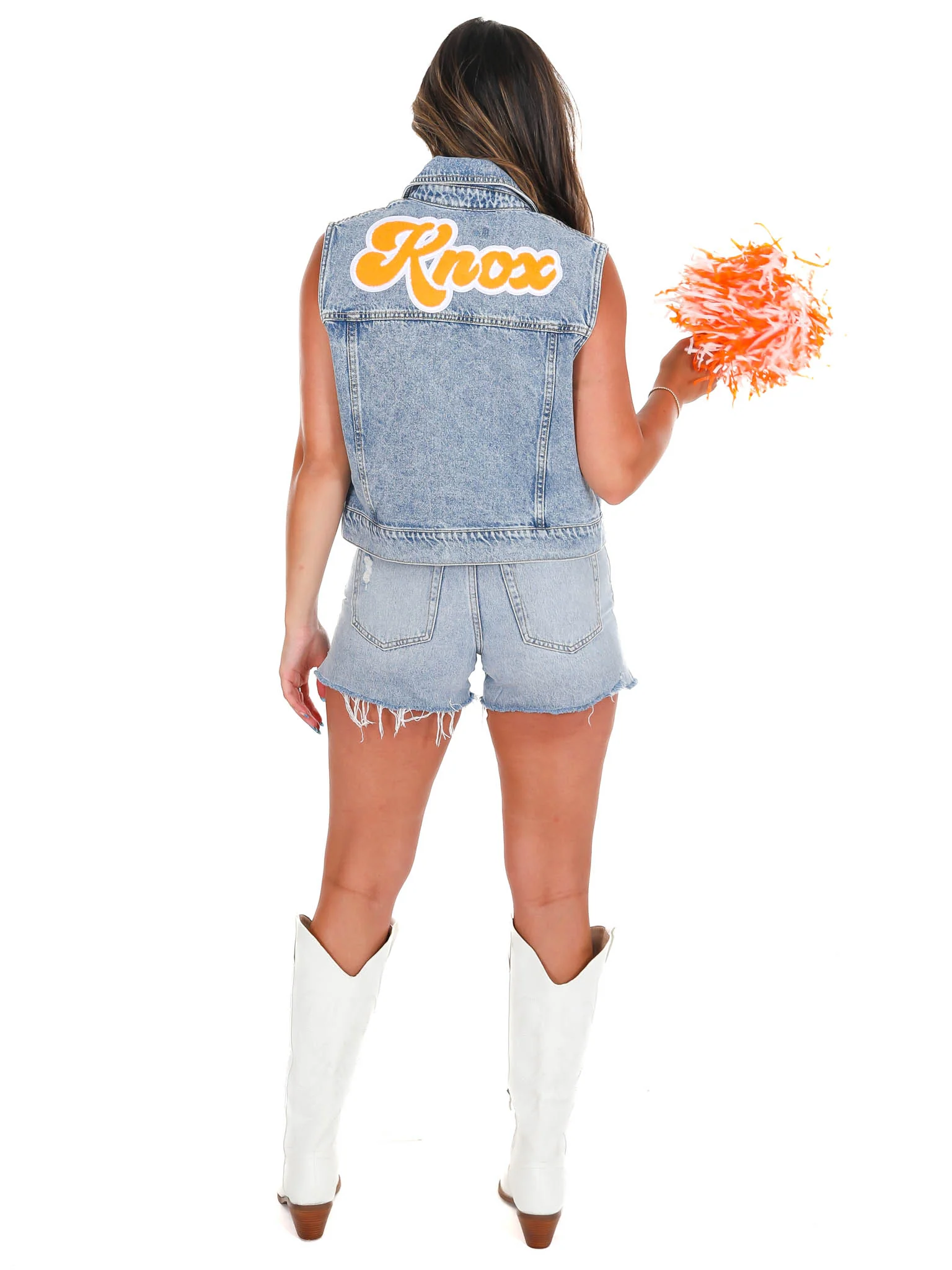 Groovy Knox Denim Vest - Image 16