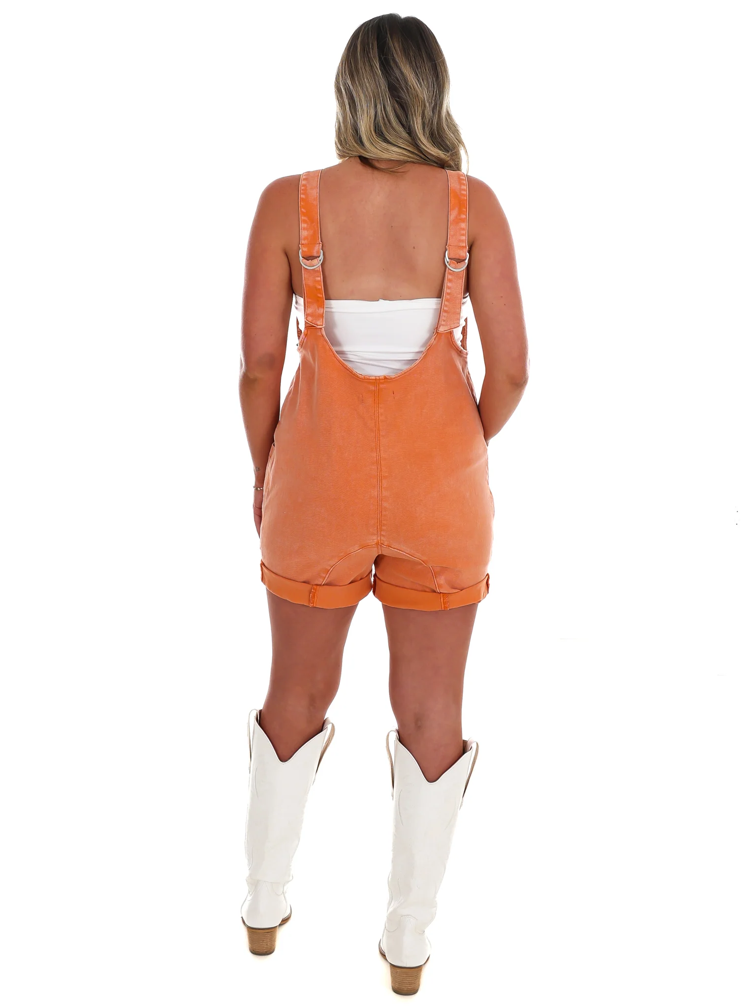 Halftime Hype Denim Romper - Image 9
