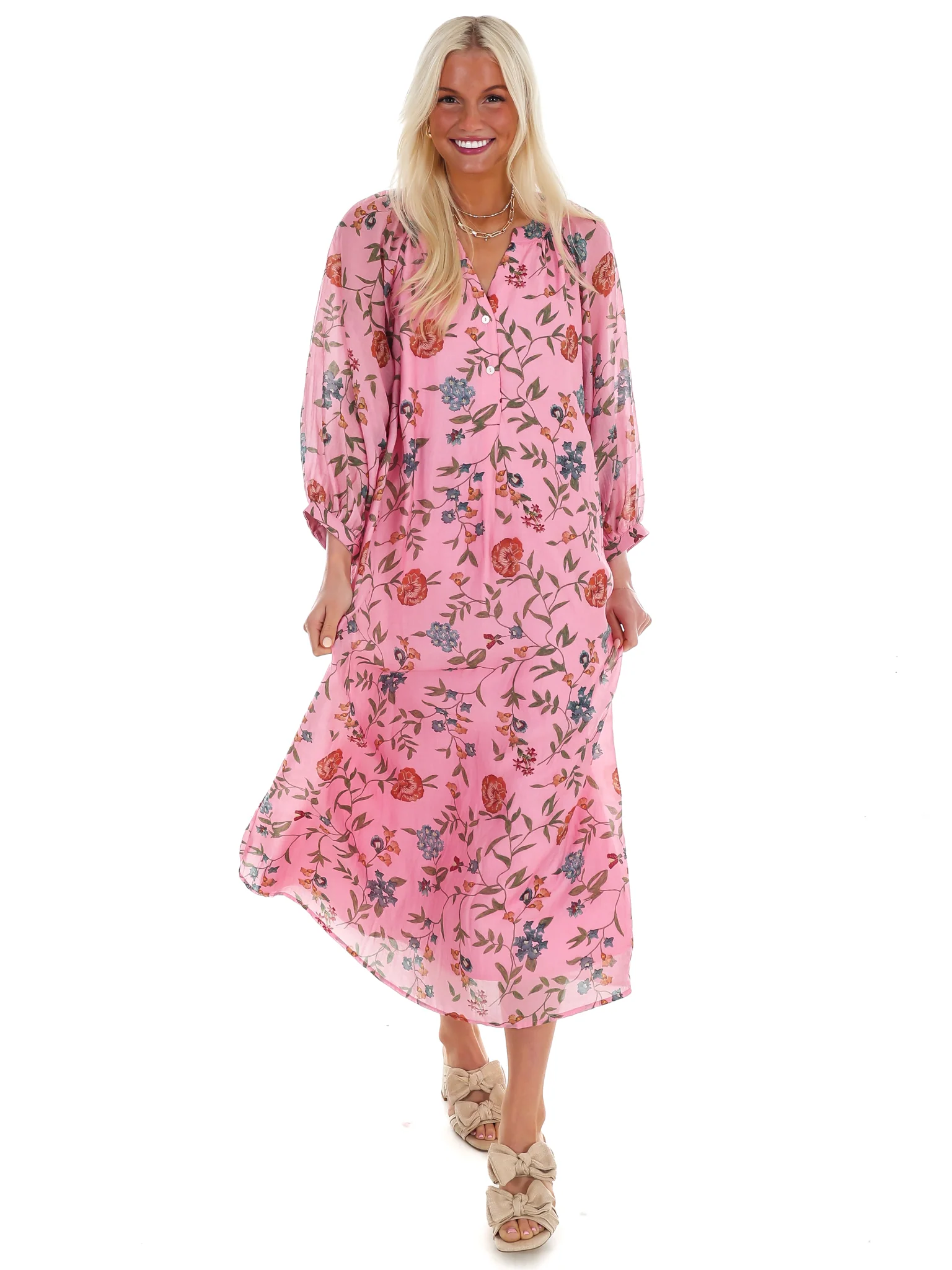 Handpicked Floral Midi Dress - Image 10
