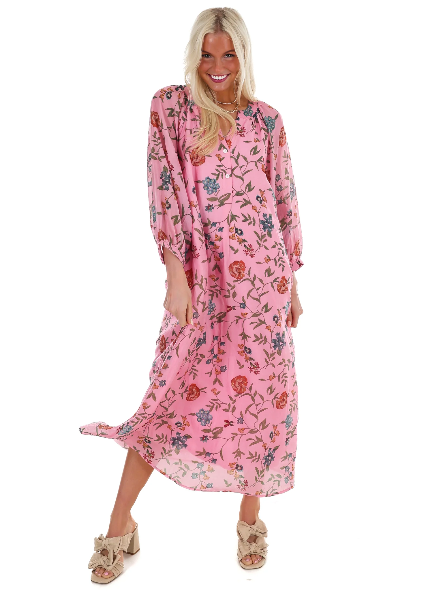 Handpicked Floral Midi Dress - Image 9