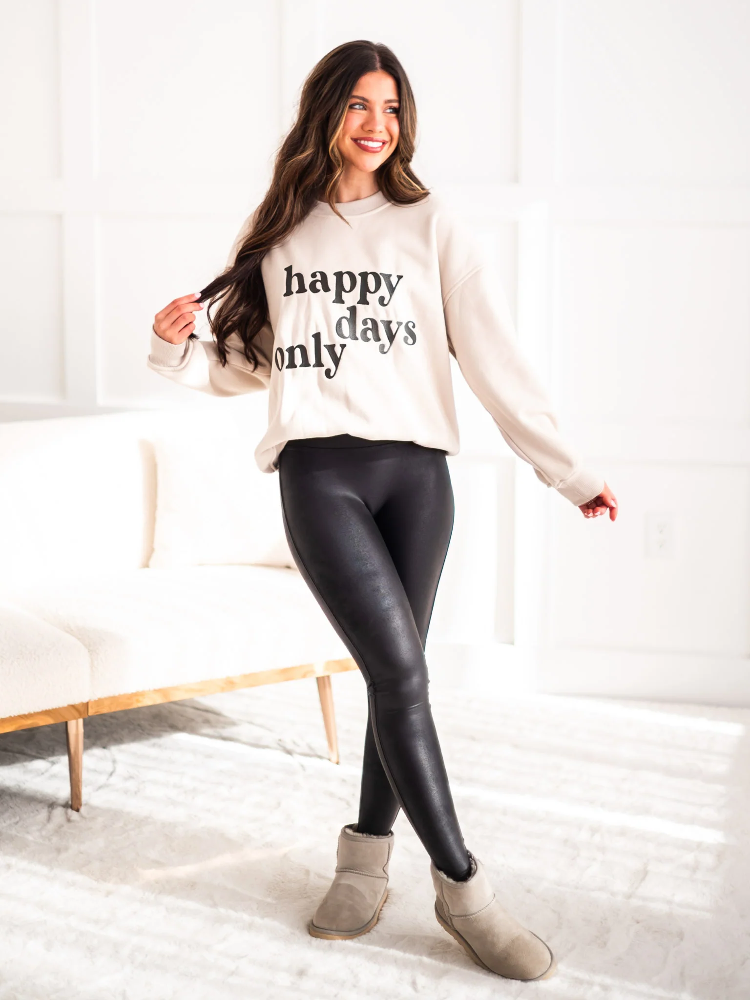 Happy Days Only Sweatshirt - Image 4