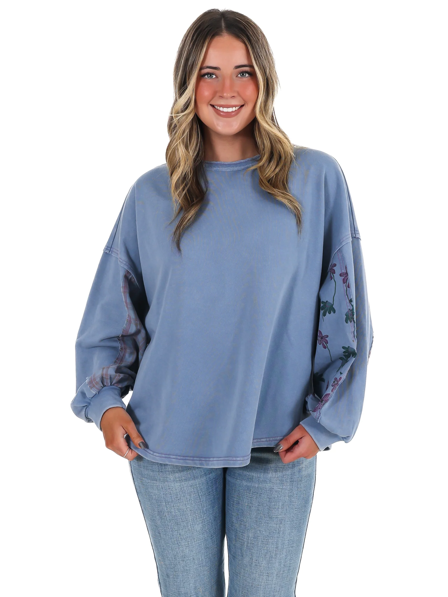 Harvest Stroll Contrast Top - Image 10