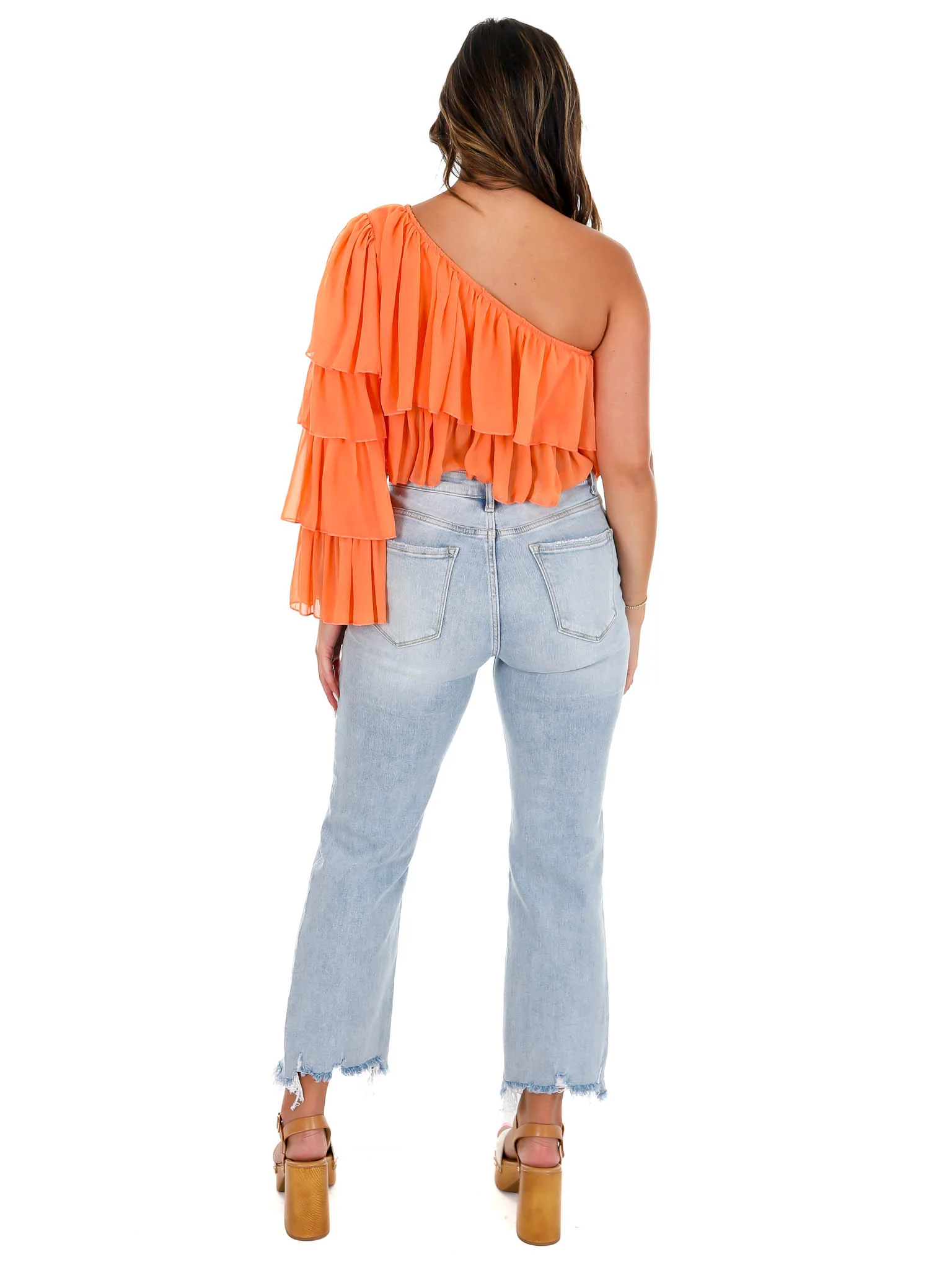 Having A Ball Tiered One Shoulder Top - Image 12