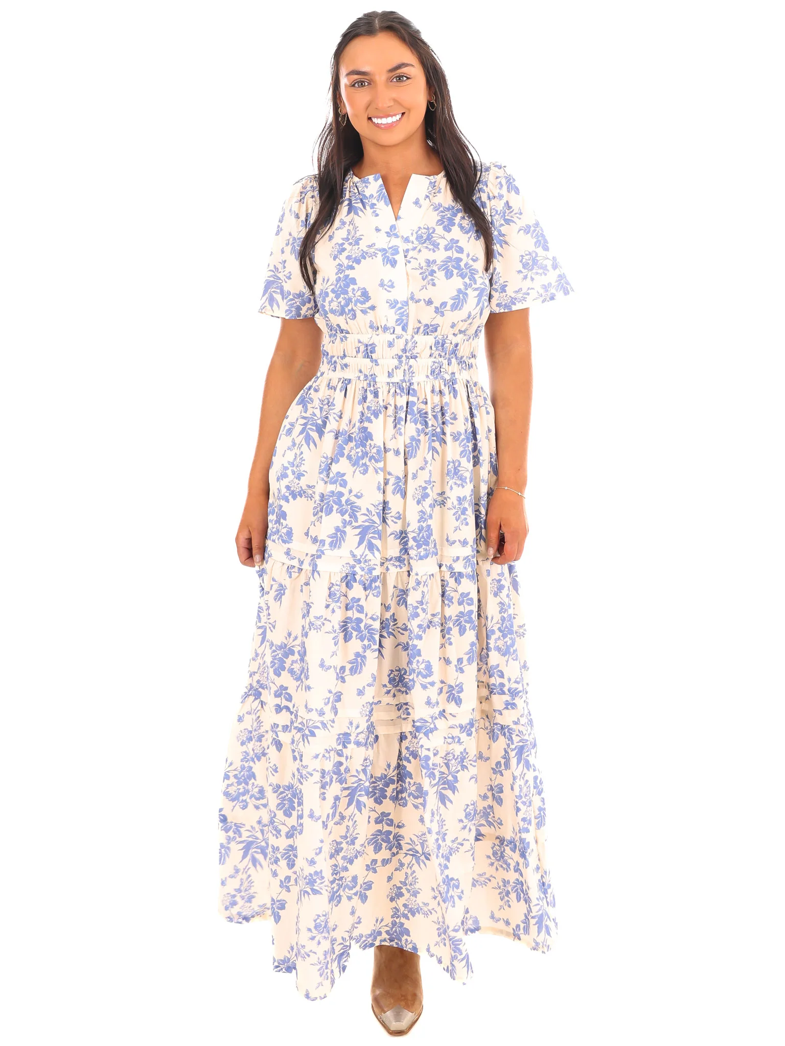 Heart on the Line Floral Maxi Dress - Image 6