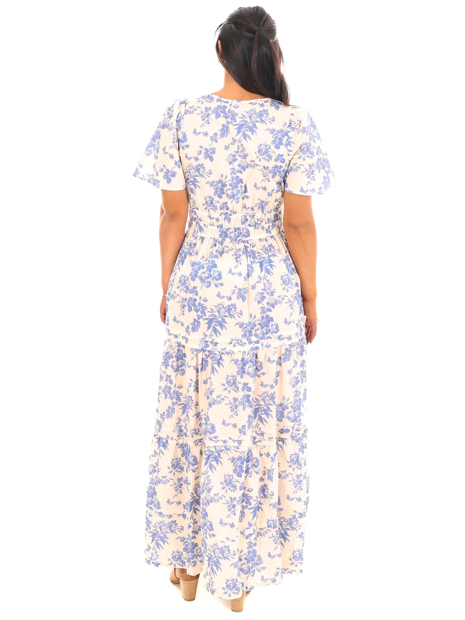 Heart on the Line Floral Maxi Dress - Image 7